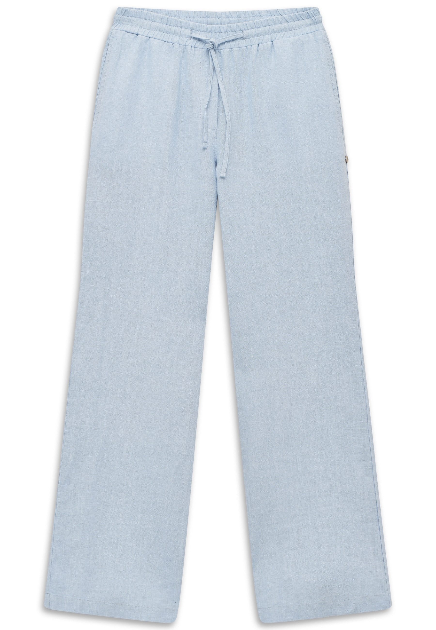 bugatti Leinenhose Modern Fit mit entspannter Bundlösung
