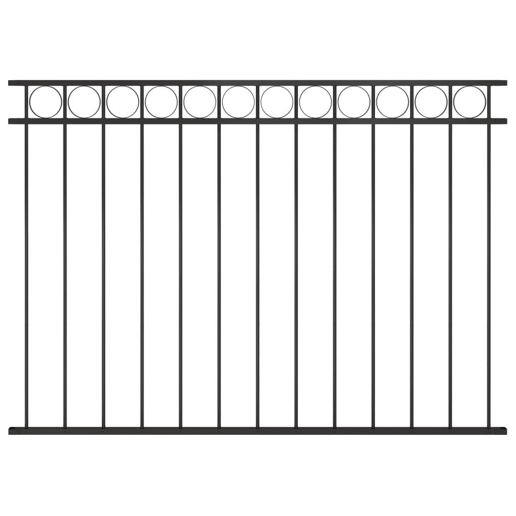 vidaXL Gartenzaun Zaunfeld Stahl 1,7x1,2 m günstig online kaufen