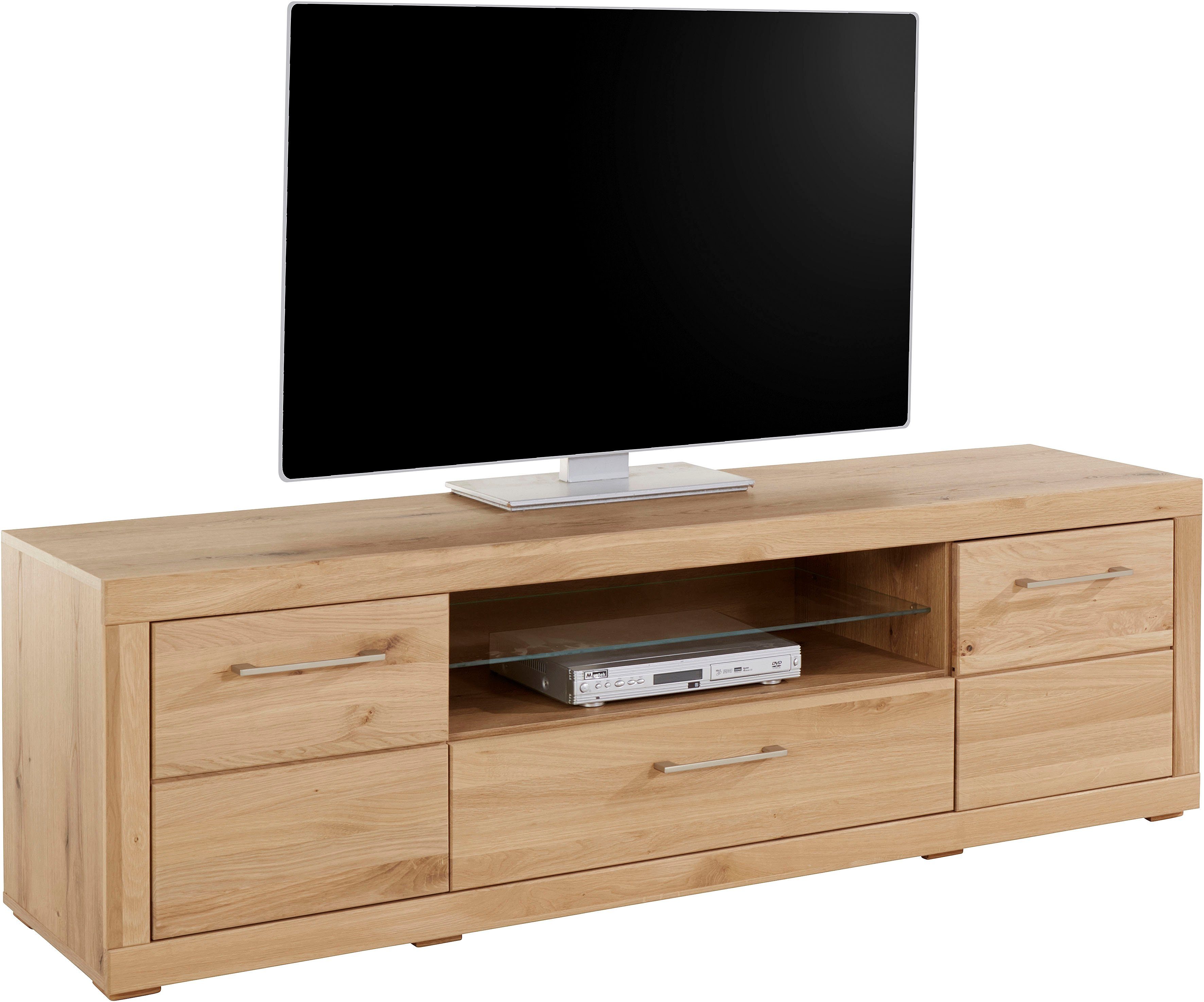 VOGL Möbelfabrik Lowboard "1237" Massivholzfront, Breite ca. 171 cm, mit So günstig online kaufen