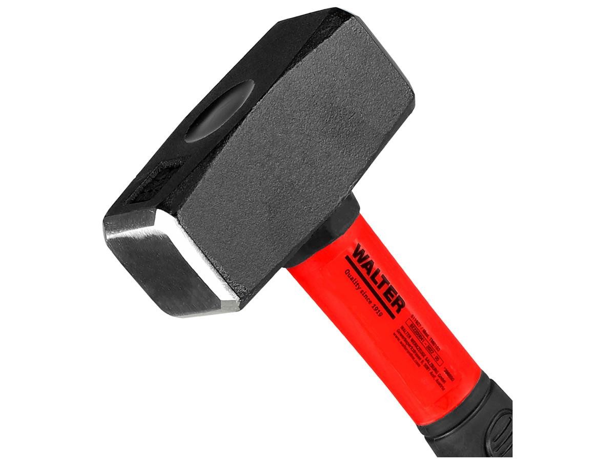 WALTER Hammer Set 3-teilig, Schlosserniethammer, Handfäustel, Gummischonham günstig online kaufen