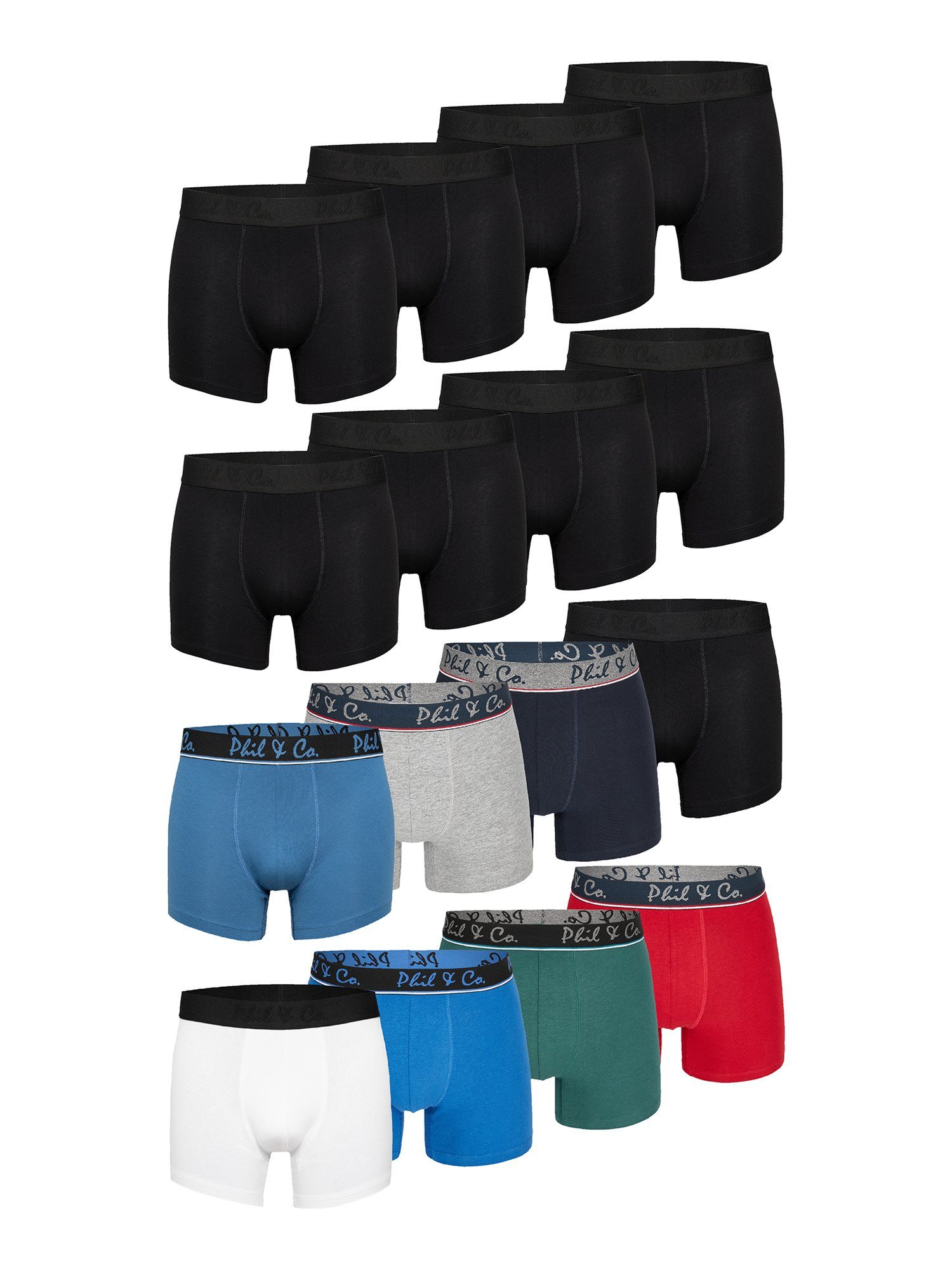 Phil & Co. Boxer Retropants (16-St) Mix3 | Boxershorts