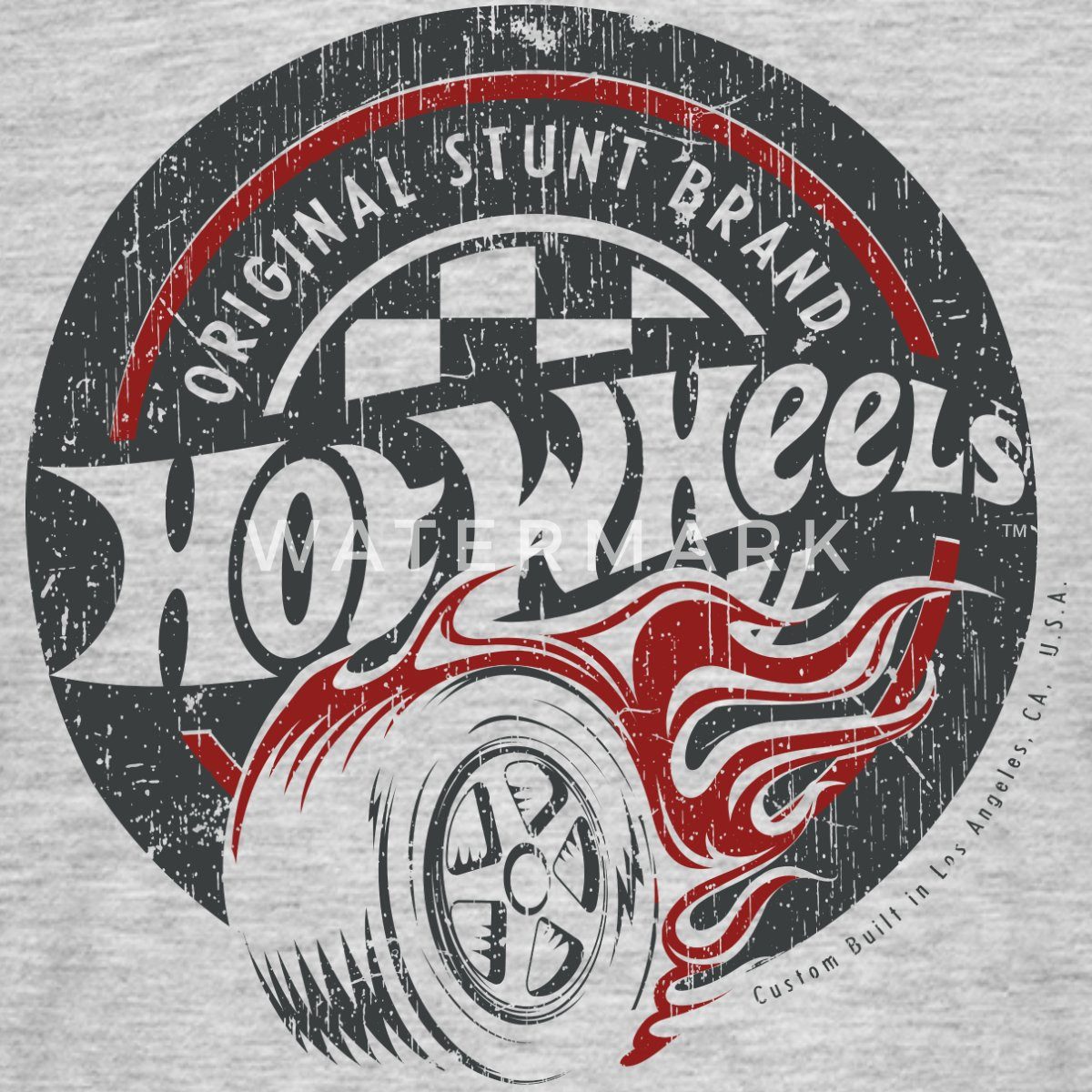 Spreadshirt T-Shirt Hot Wheels Vintage Original Stunt Brand Männer T-Shirt (1-tlg)
