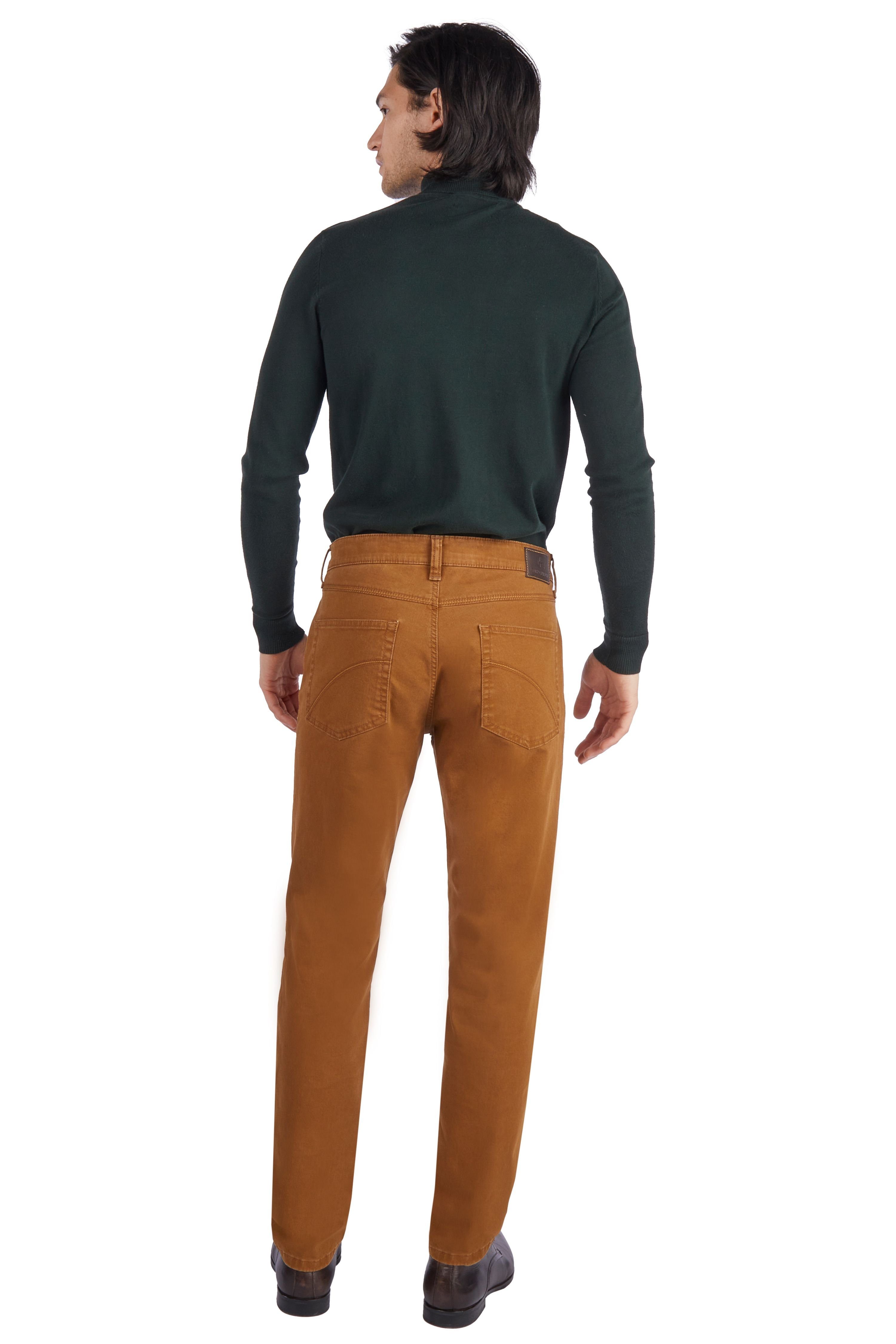 (32) beige of Comfort 5-Pocket-Jeans Club