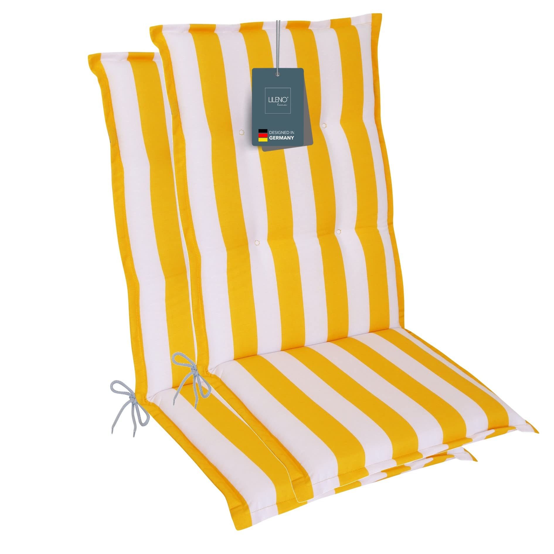 LILENO HOME Hochlehnerauflage Gartenstuhl Auflage, bequeme günstig online kaufen