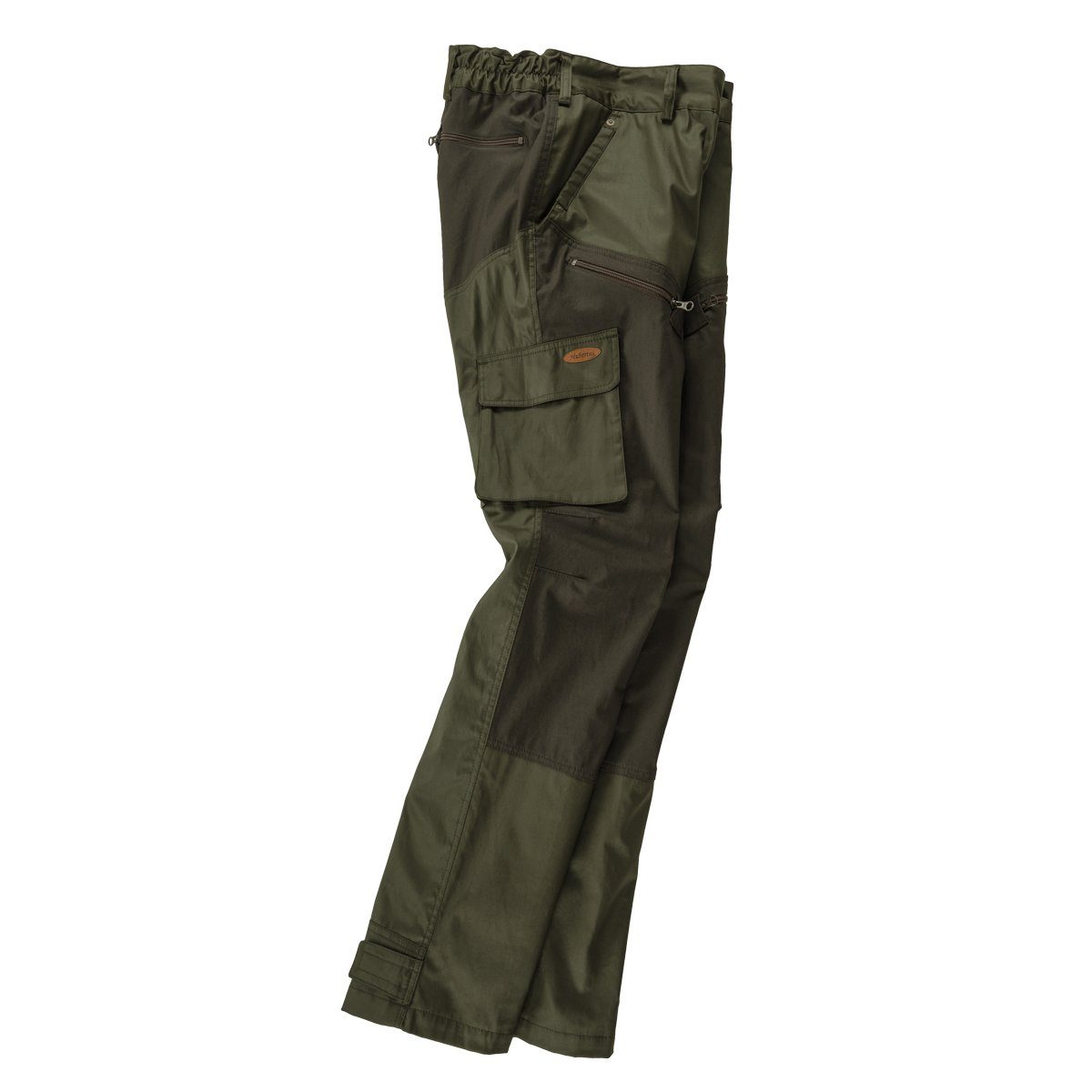 Hubertus Outdoorhose Hubertus Jagdhose gewachst oliv Übergröße