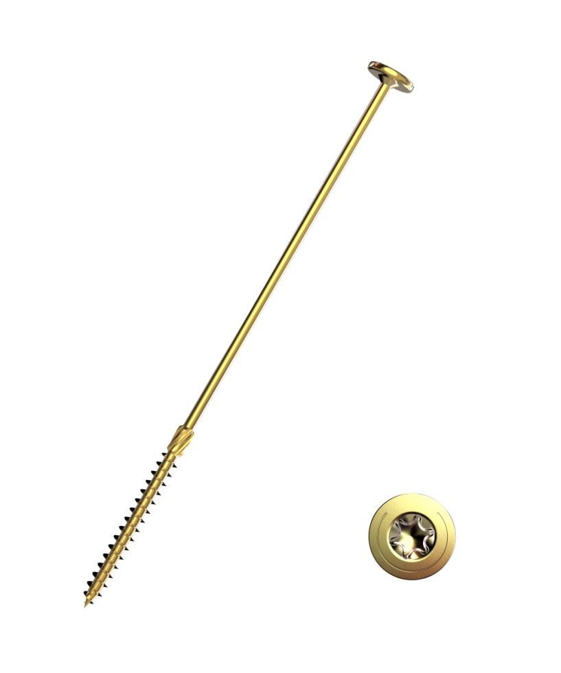 Connex Flachrundkopfschraube Connex Tellerkopfschraube 8.0 x 300 mm TX 40 - 1