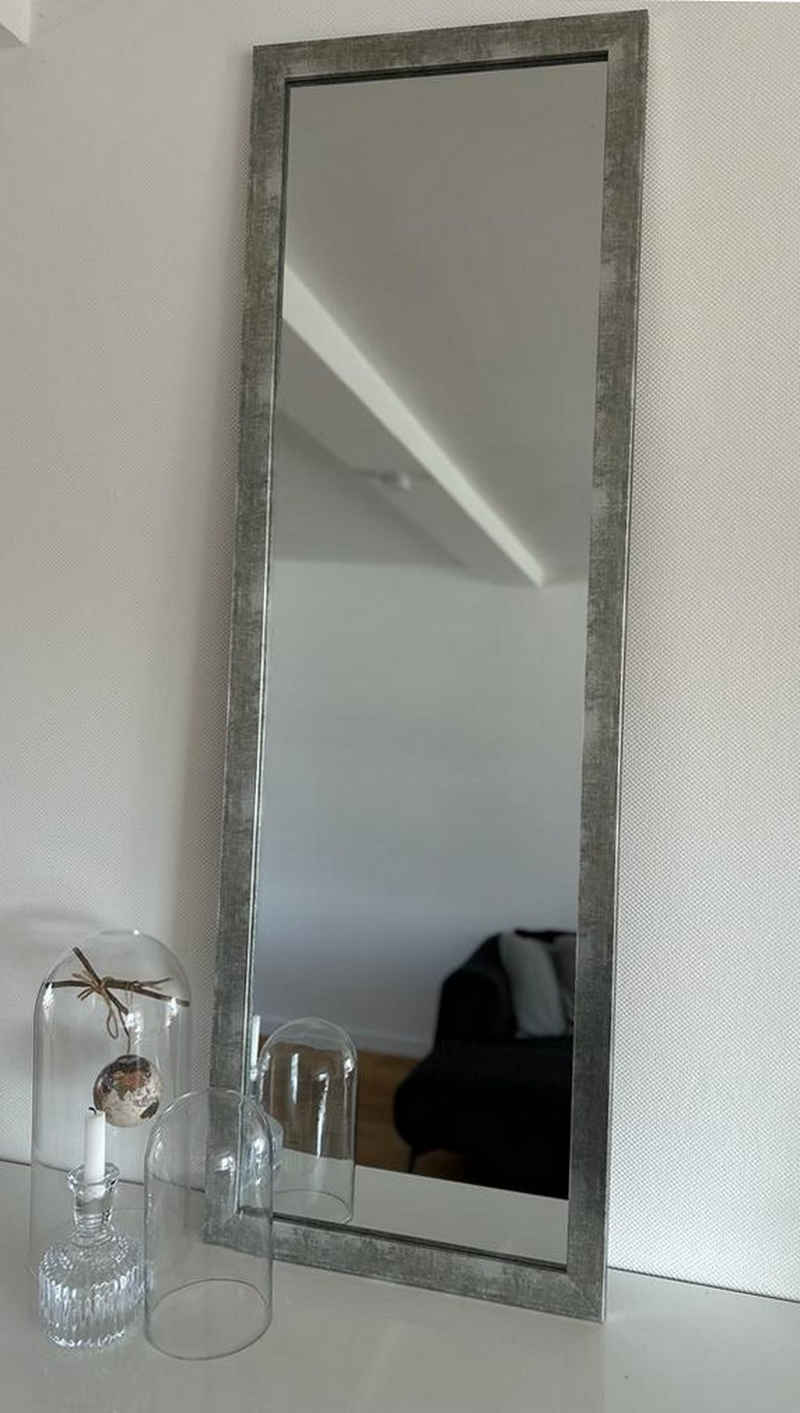 Your-Homestyle Ganzkörperspiegel Spiegel / Wandspiegel Leni 40 x 160 / 50 x 150 cm Holz MDF, 40 x 160 cm Farbe silber