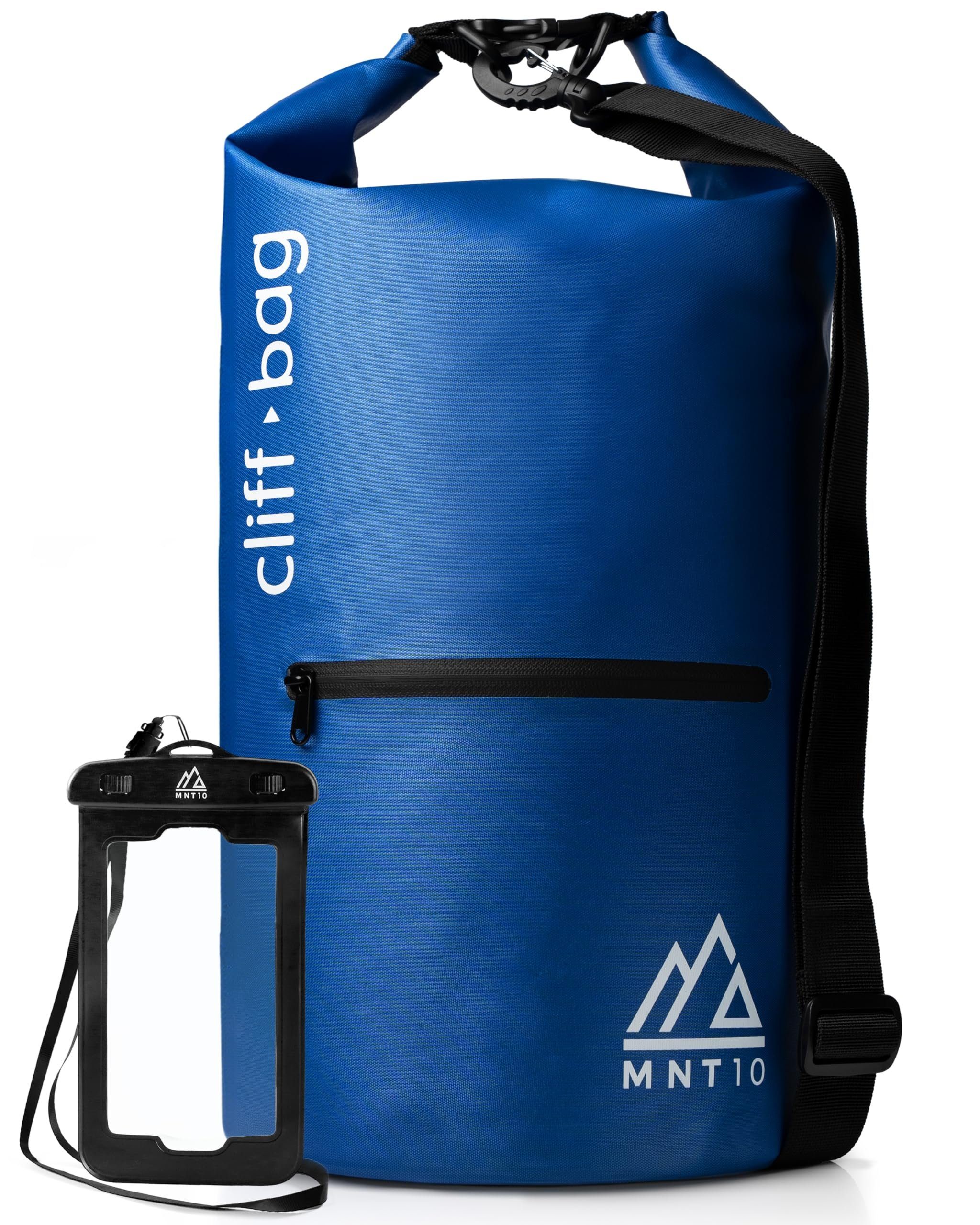 MNT10 Drybag MNT10 Dry Bag “Cliff-Bag” in 20L, 30L, 40L I Drybag Rucksack Ocean Blue