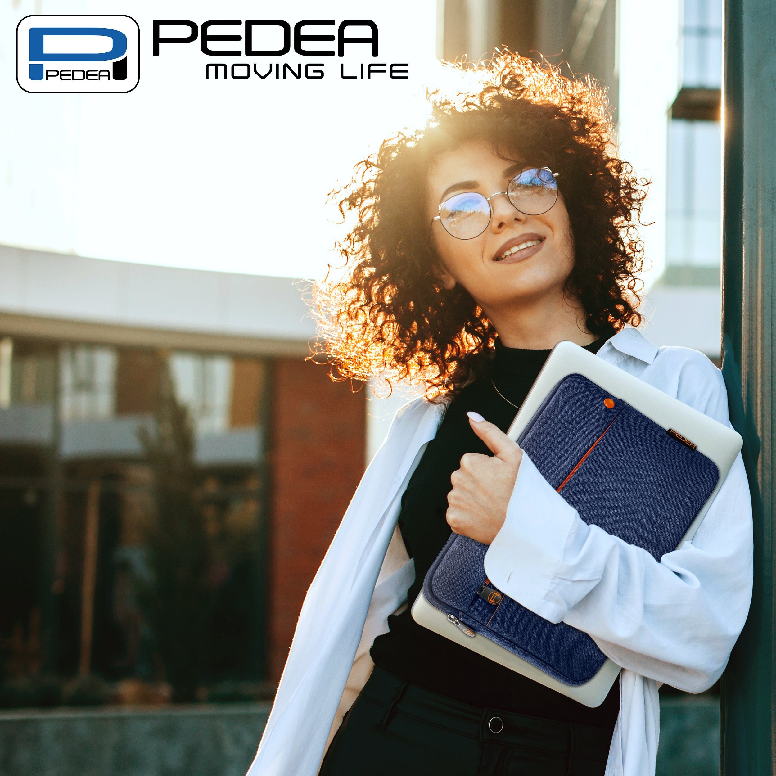 PEDEA Tablettasche FASHION Tablet Hülle mit Polsterung 12,9 / 13 Zoll, Gepolstert mit weichem Innenfutter