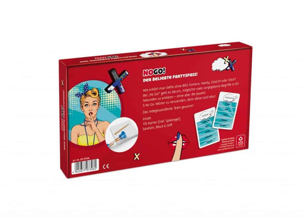 ASS Altenburger Spiel ASS Partyspiel NO GO, Kartenspiel