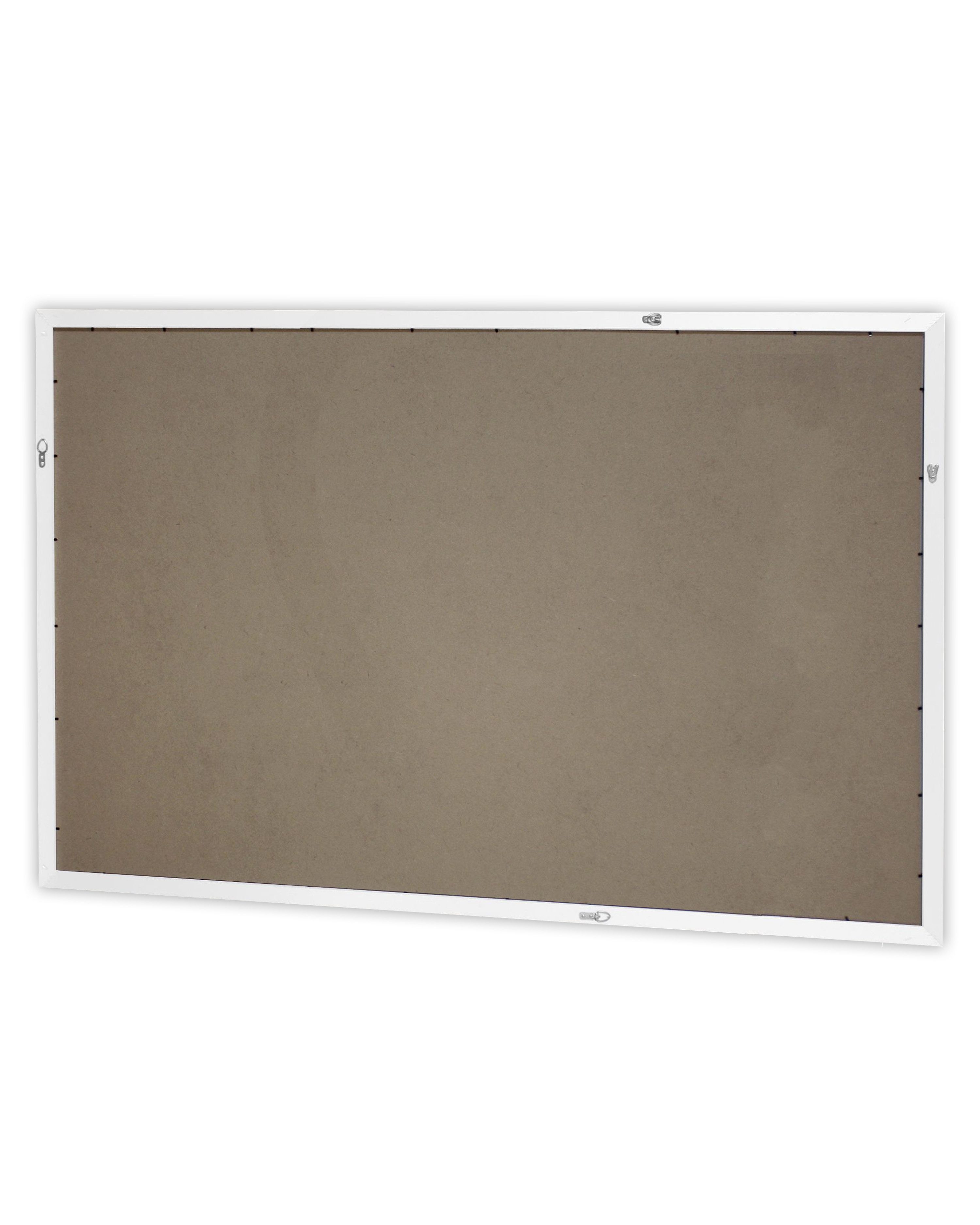 Close Up Bilderrahmen XXL Posterrahmen 100 x 150 cm Holzdekor weiß – Bild 3 von 5