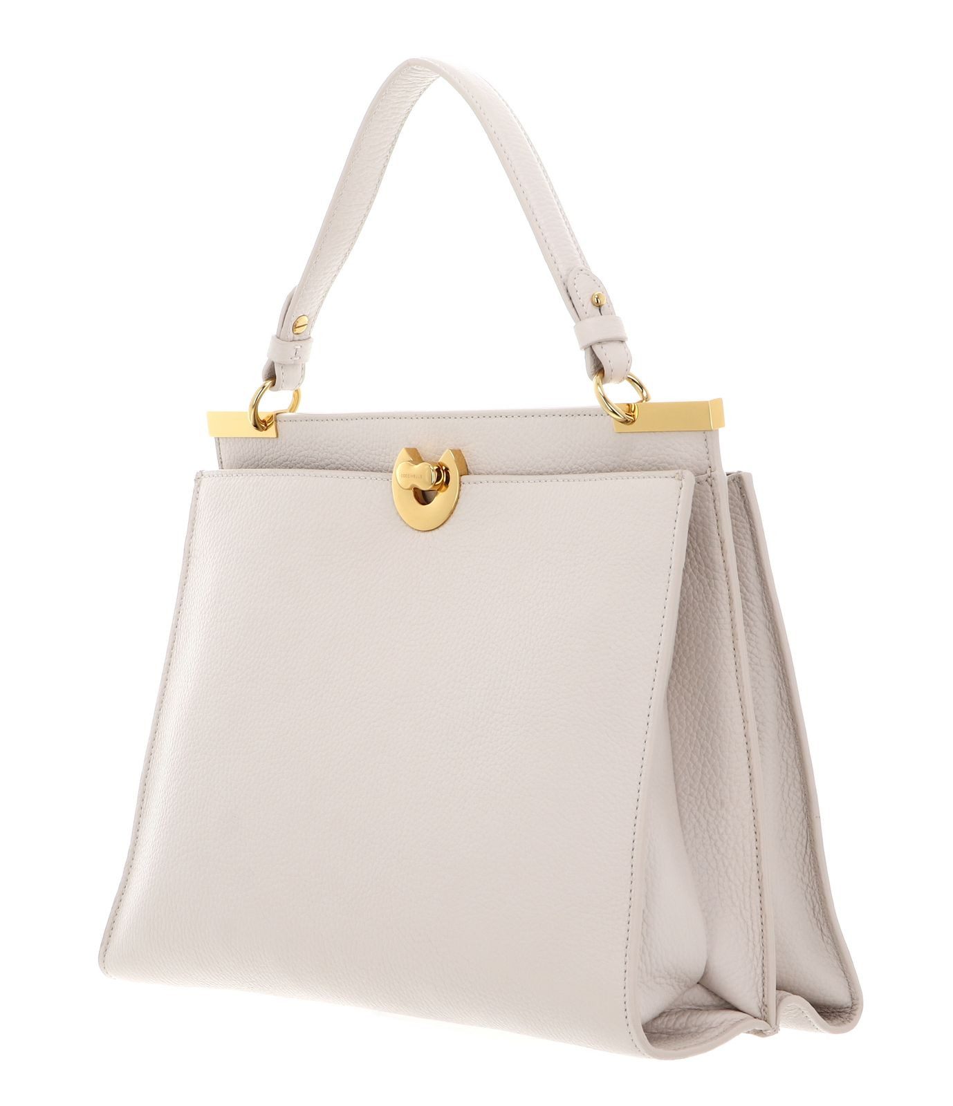 COCCINELLE Schultertasche Handbag Grained Leather, aus echtem Rindsleder