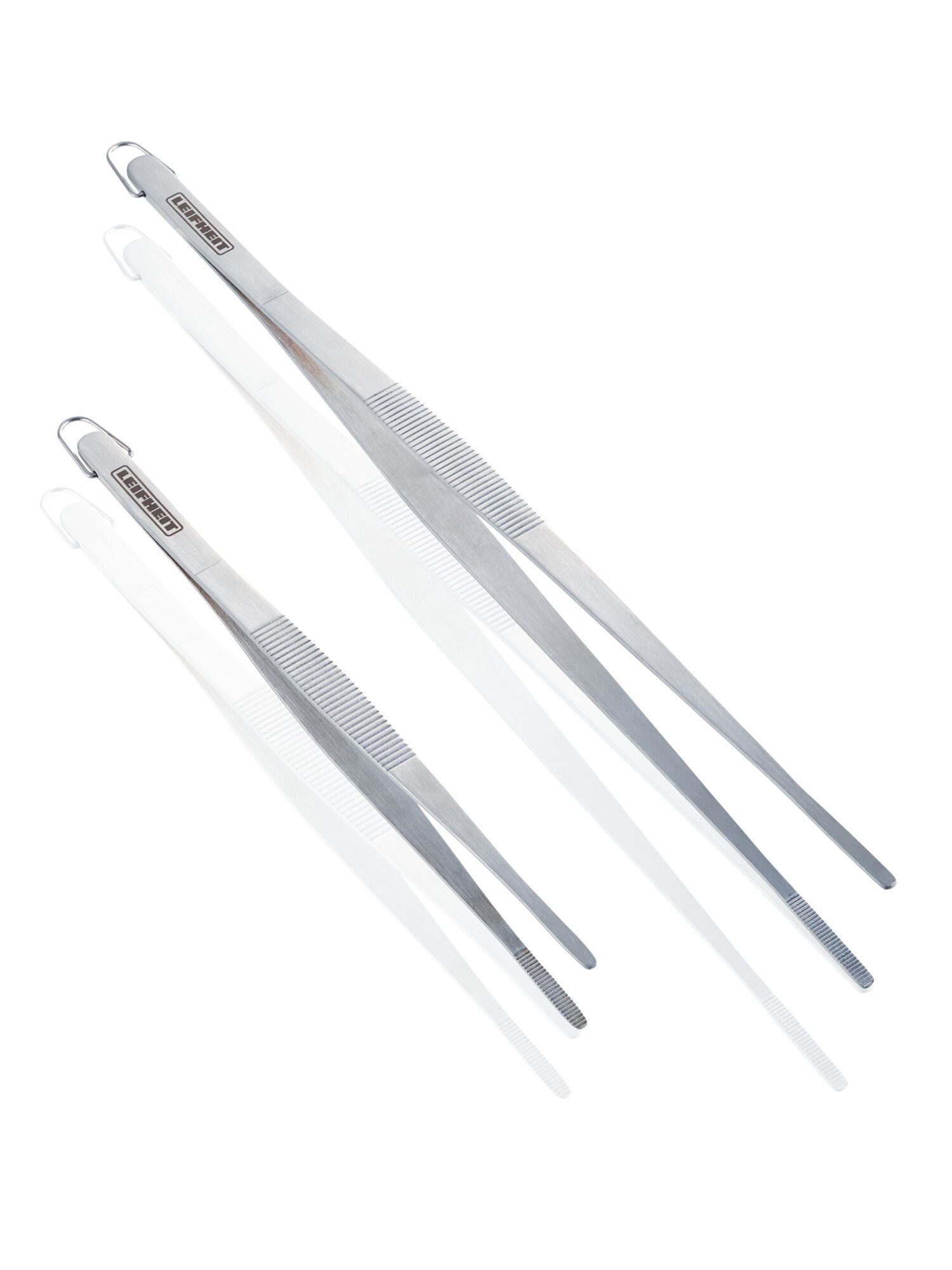 Leifheit Kochpinzette Küchenpinzette 20 cm, Edelstahl, Länge 20 cm, zum Wenden und Servieren, Aufhängeöse – Bild 5 von 5