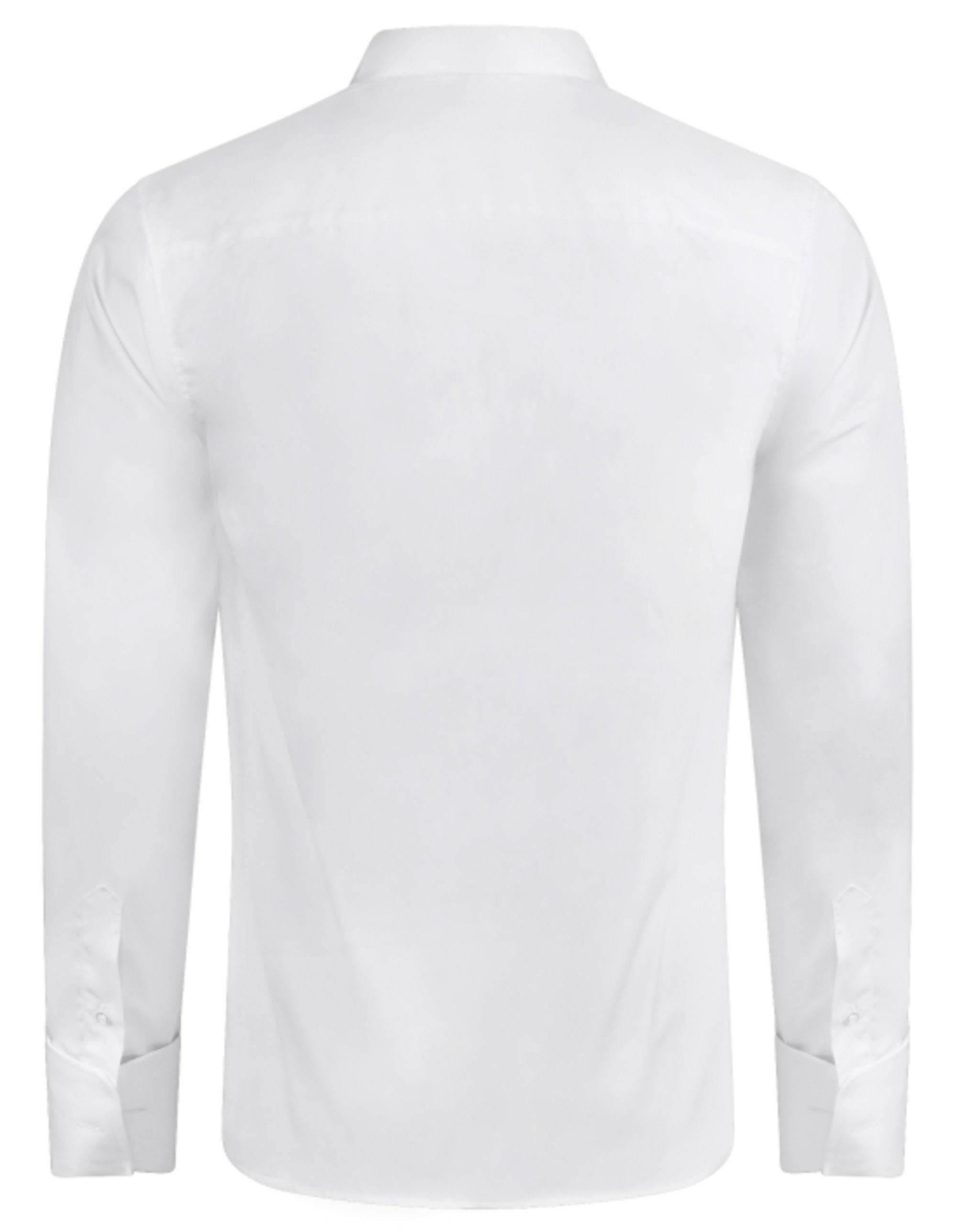 Huber Hemden Smokinghemd HU-0171 Kläppchen-Kragen, Plissee, Umschlag-Mansch günstig online kaufen