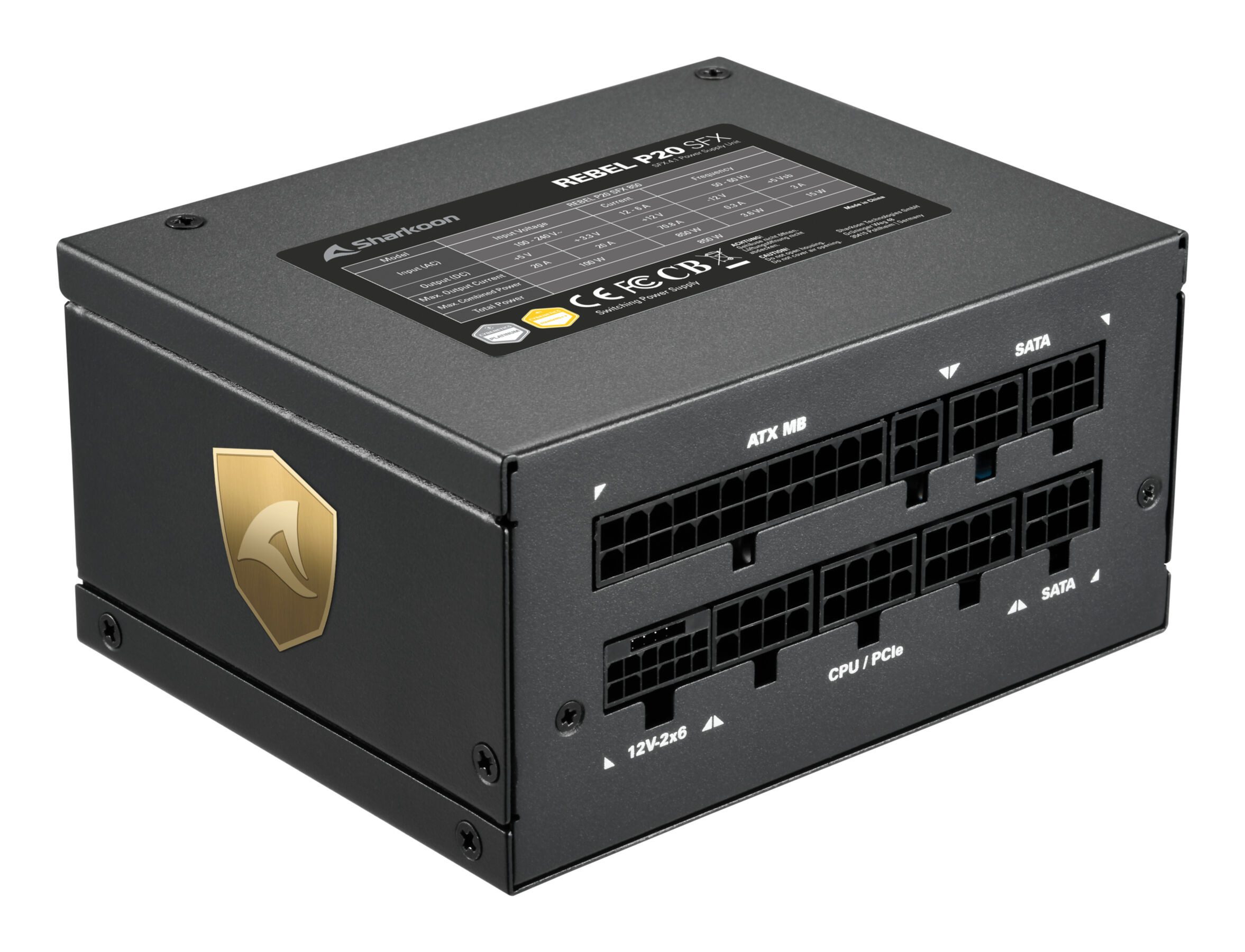 Sharkoon Rebel P20 SFX Netzteil