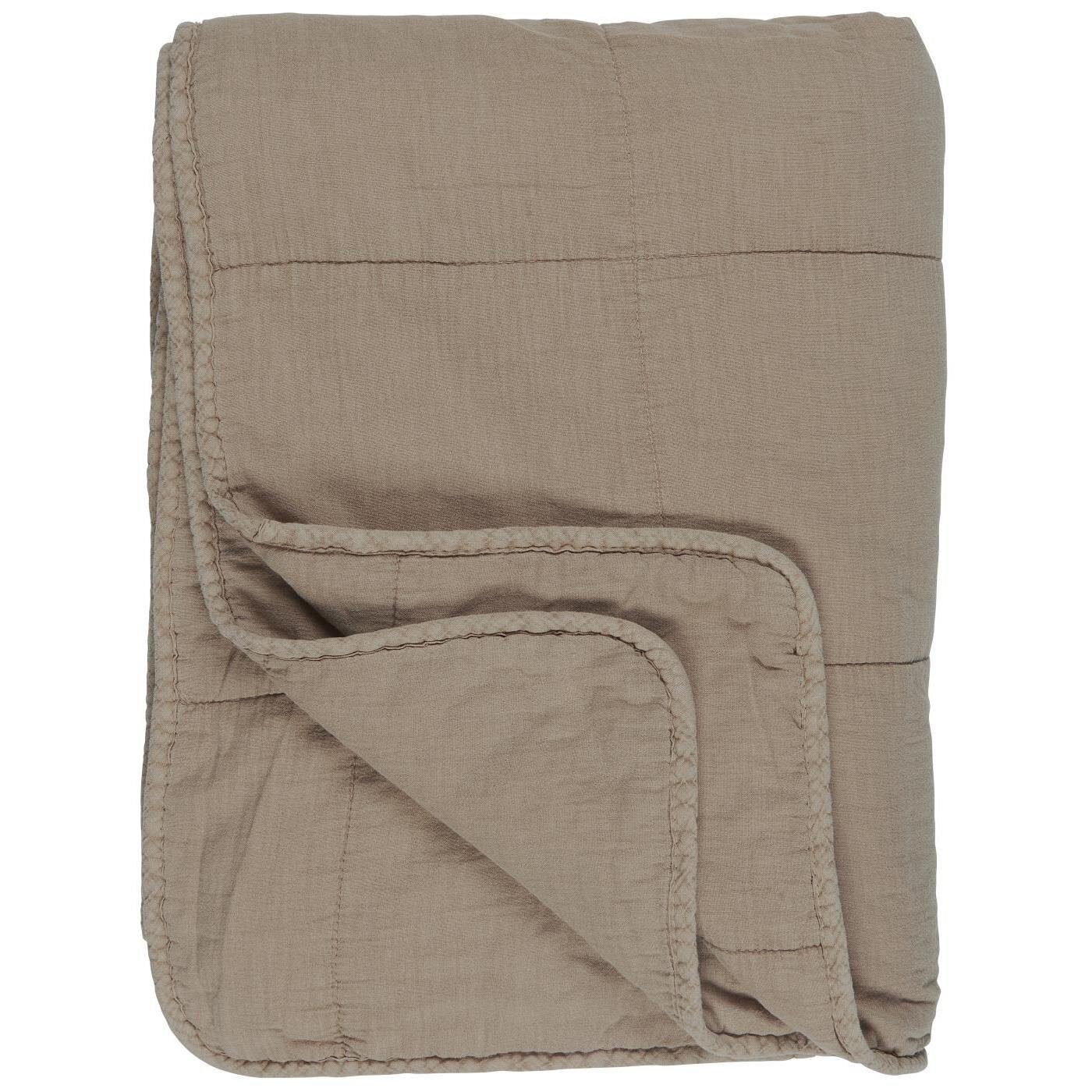 Wohndecke Vintage Quilt unifarben, Ib Laursen günstig online kaufen