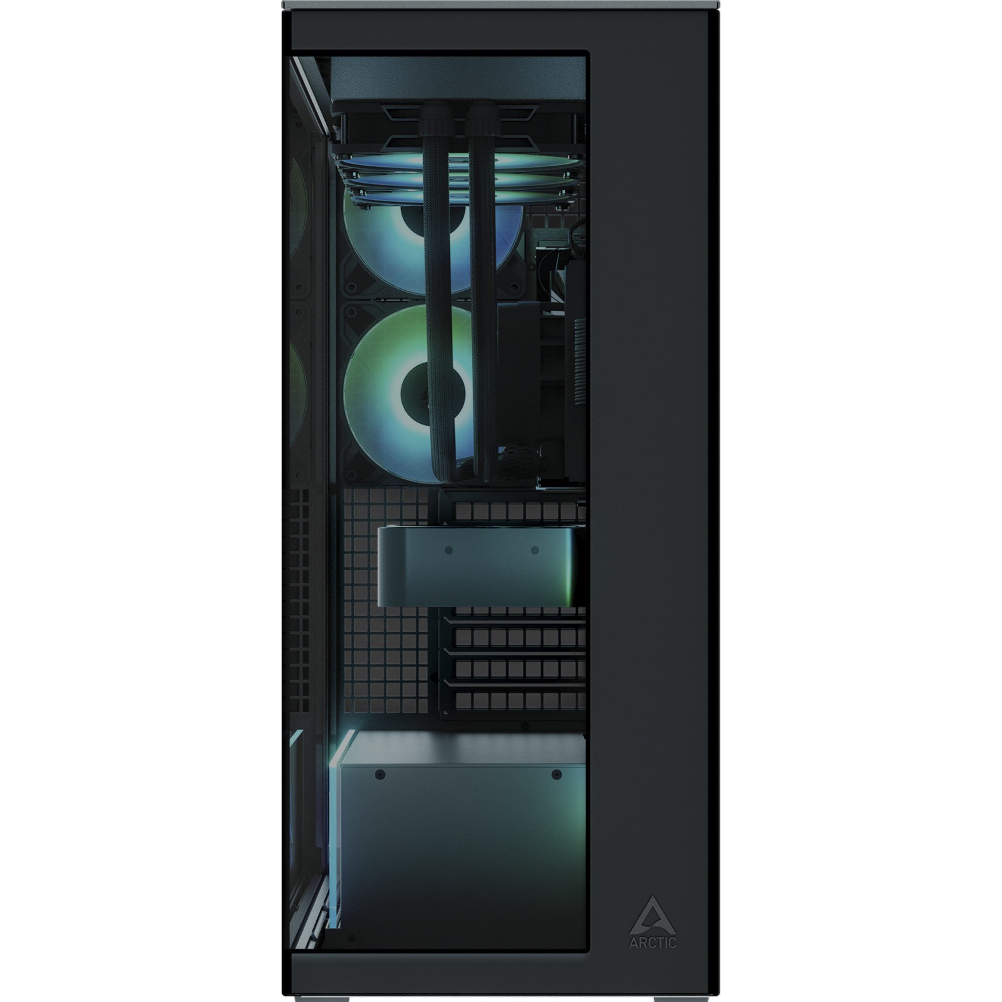 Arctic PC-Gehäuse ARCTIC Xtender, Tower-Gehäuse, (Tempered Glass x