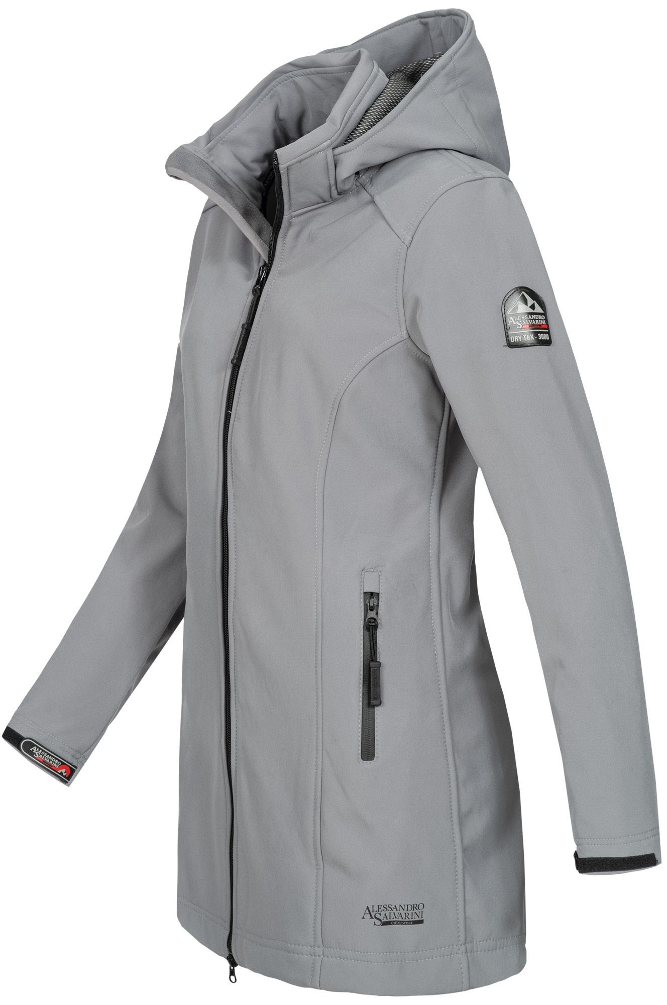 Alessandro Salvarini Softshelljacke Alessia lang mit günstig online kaufen