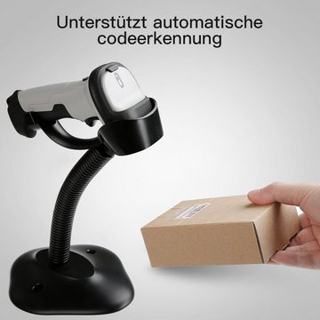 Inateck 1D Bluetooth Barcode Scanner, Wireless, Kabellos Handscanner