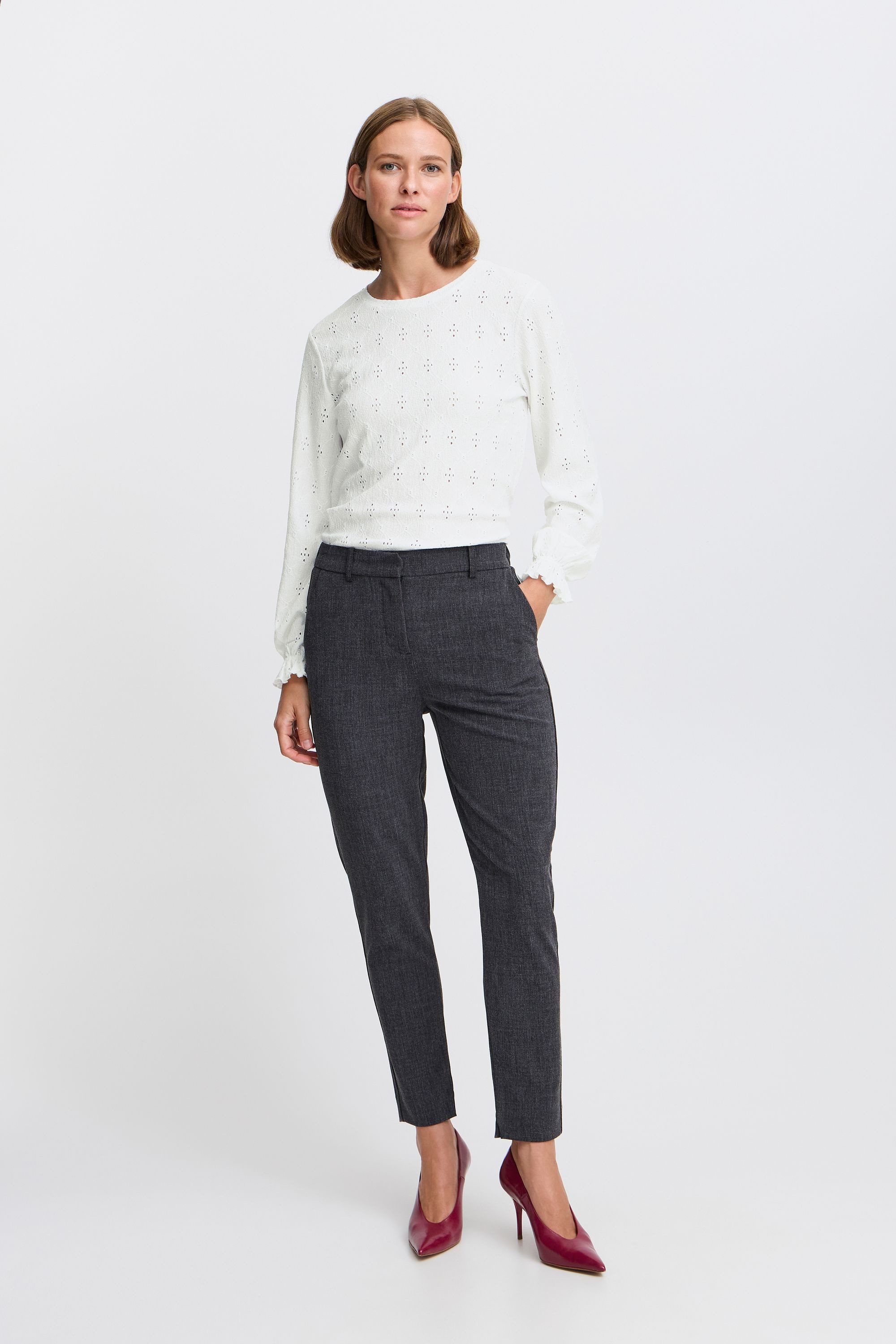 b.young Langarmbluse BYSILVA ONECK BLOUSE - günstig online kaufen