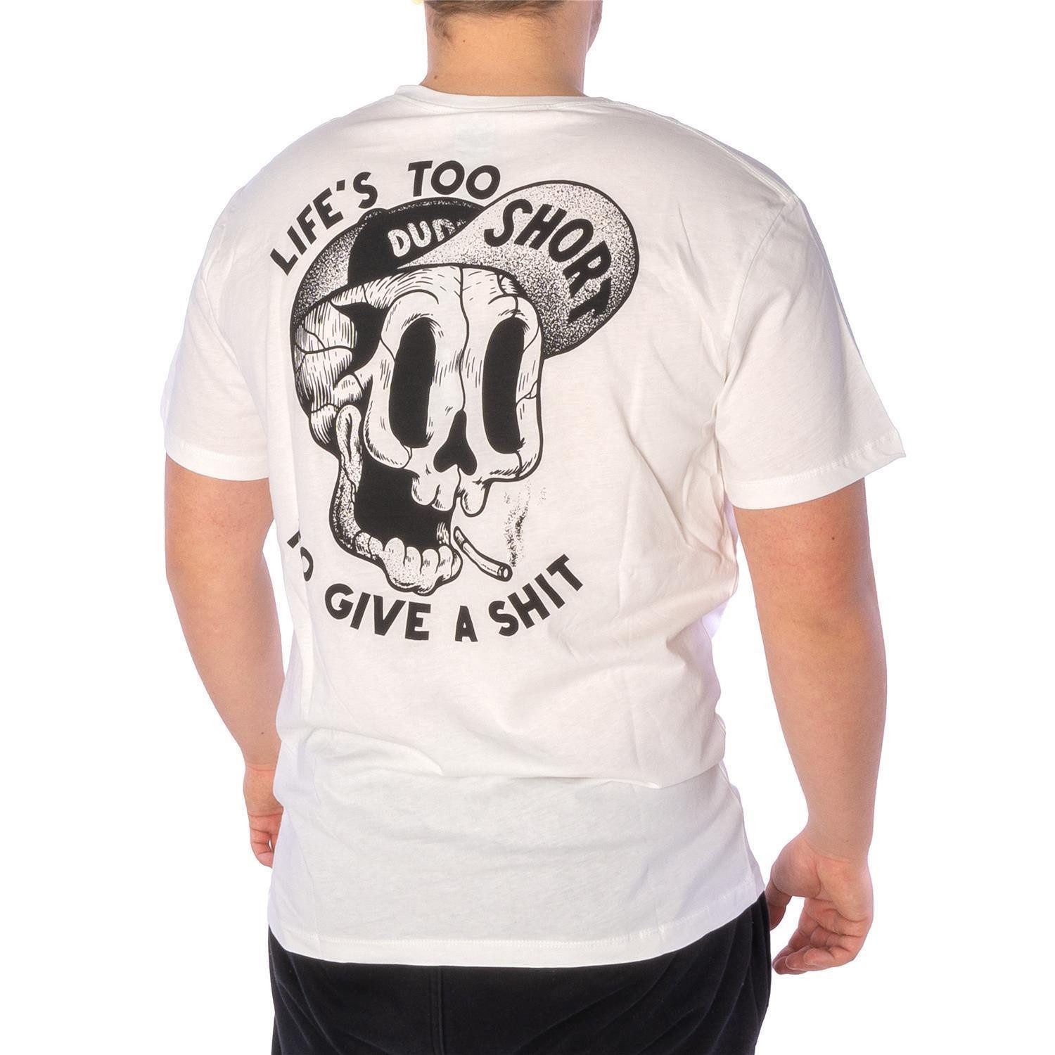 The Dudes T-Shirt T-Shirt The Dudes Too Short Smokes (1-tlg) Großer "Too Short Smokes" Design-Print