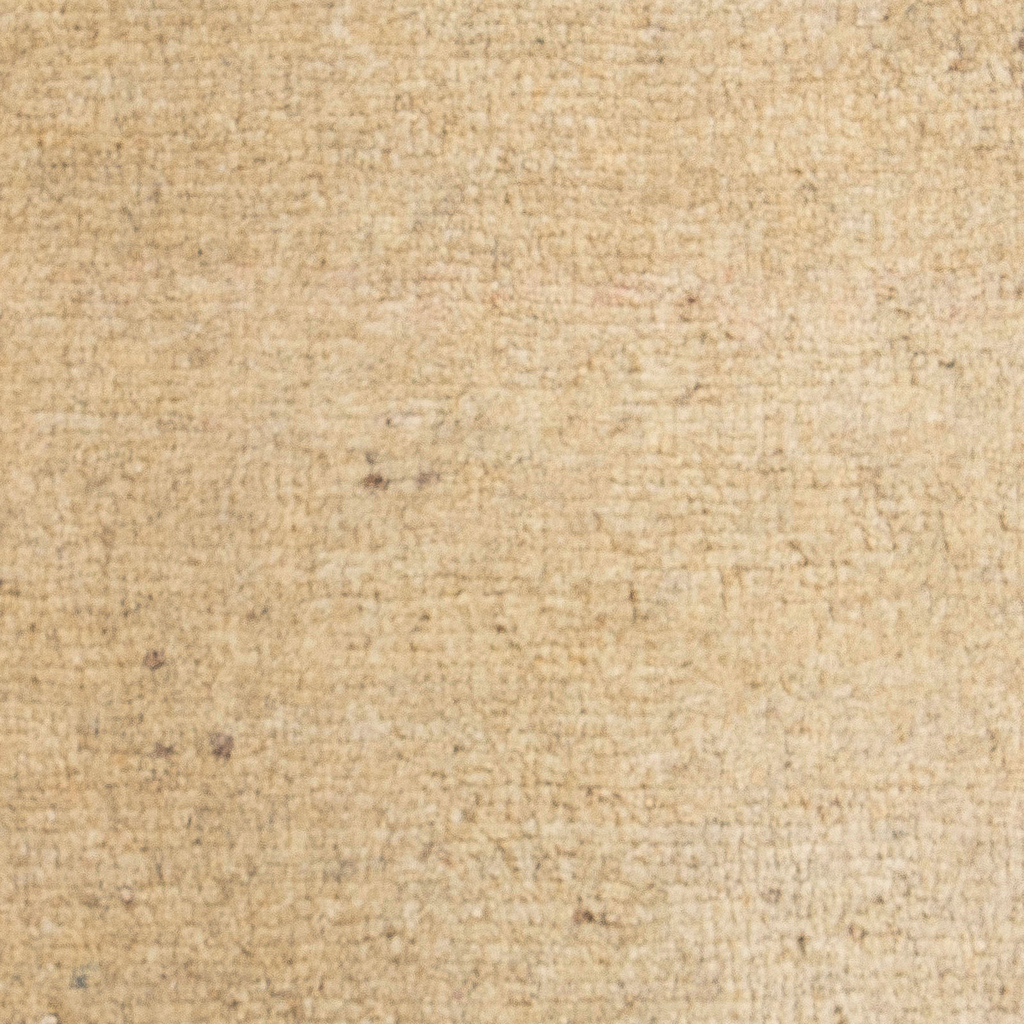 Wollteppich Gabbeh Handgeknüpft, Einzelstück mm, - 12 Loribaft x morgenland, cm beige, - 40 Zertifikat - Perser Wohnzimmer, mit rechteckig, Höhe: 60