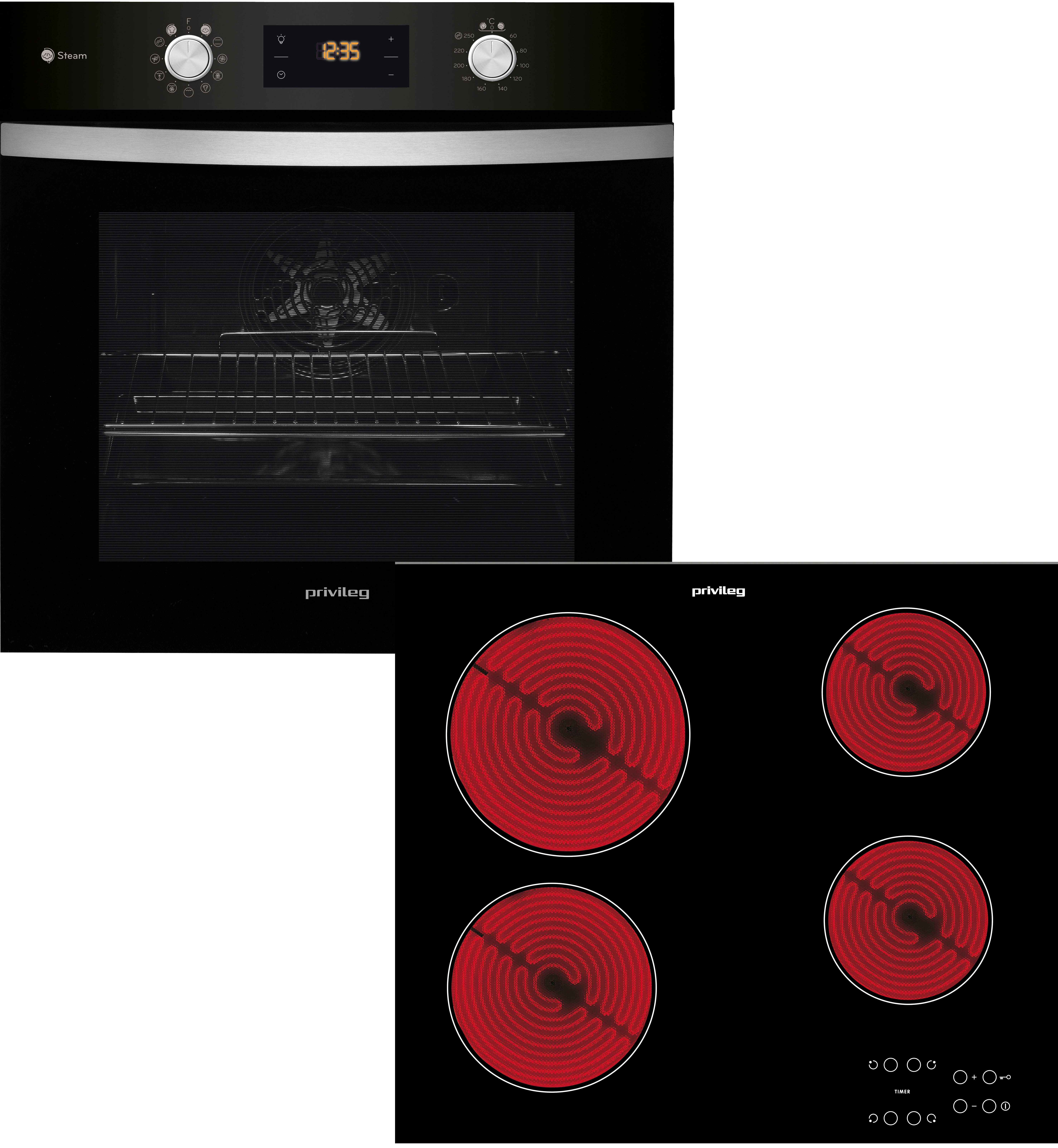 Backofen-Set BAKO Turn&Go Steam 400