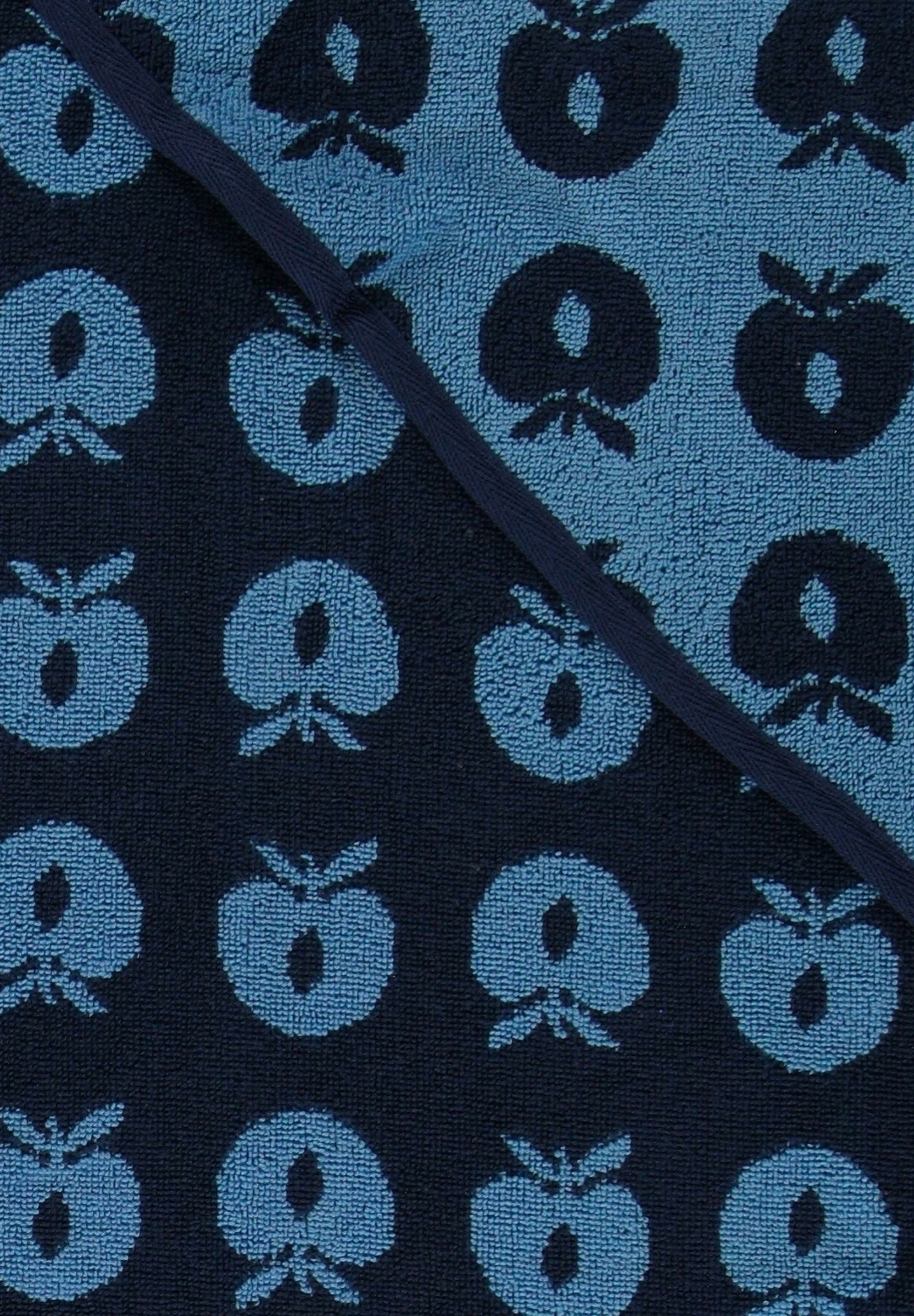 Smafolk Badetuch Baumwolle nachhaltig, Apfel, blue