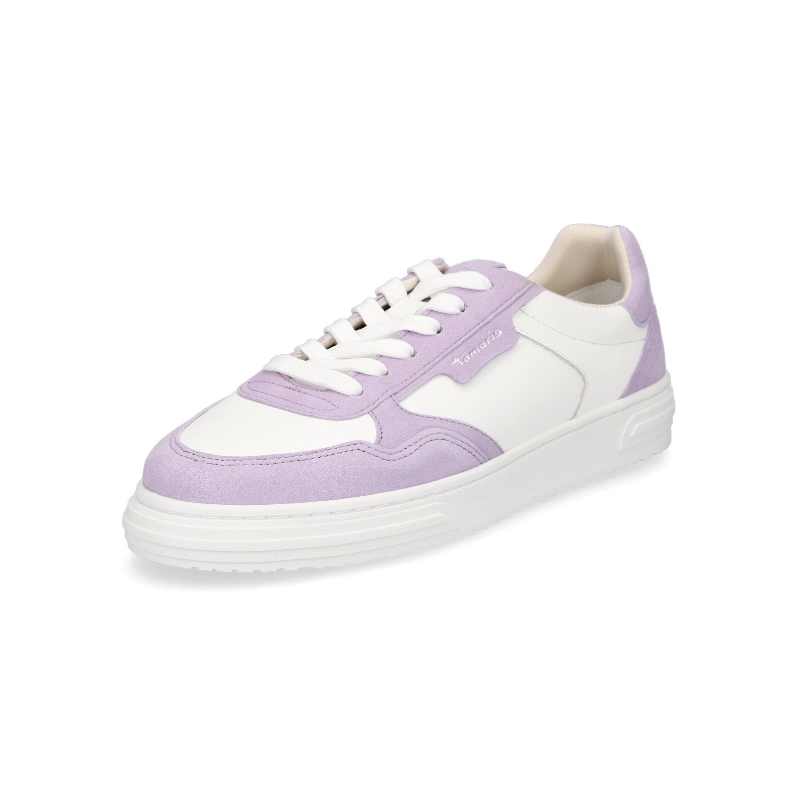 Tamaris Tamaris Damen Sneaker weiß lavendel Sneaker