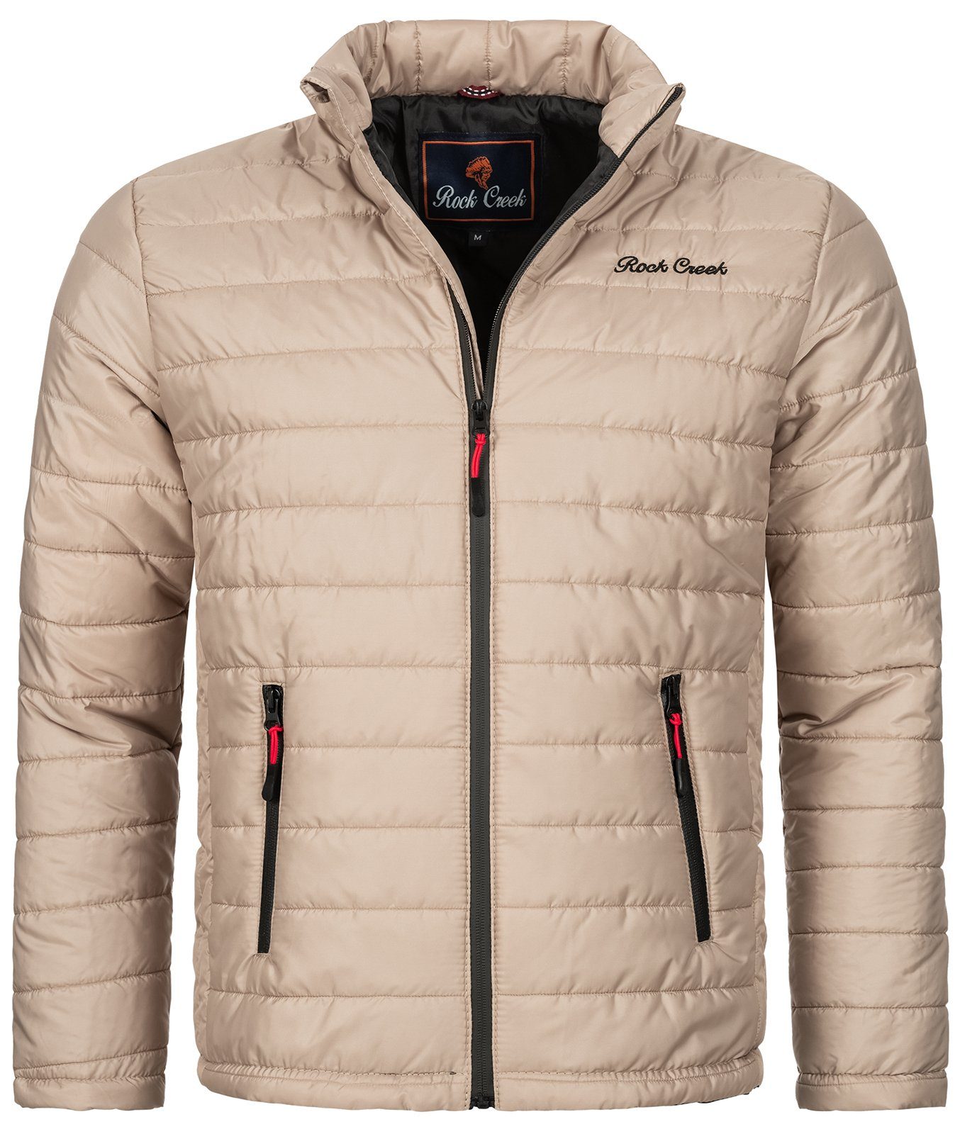 Steppjacke H-276 Herren Steppjacke Rock Creek Grau