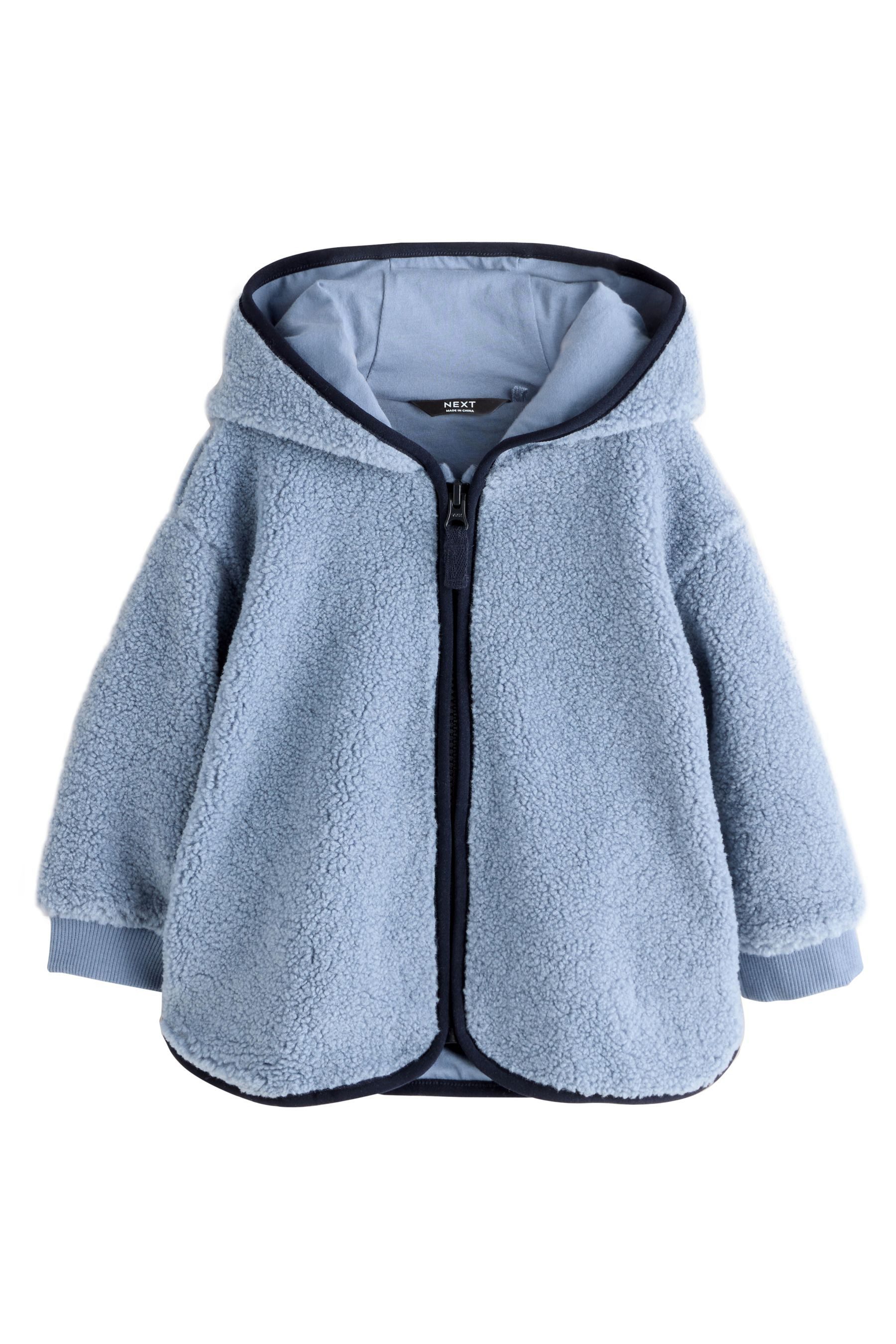 Next Fleecejacke Fleece-Kapuzenjacke mit Reißverschluss (1-St) günstig online kaufen