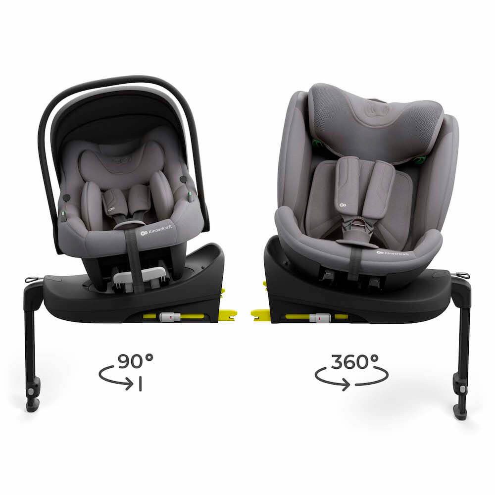 Kinderkraft Babyschale Endura Safe Modular System (Babyschale, Kindersitz und Isofix Base)