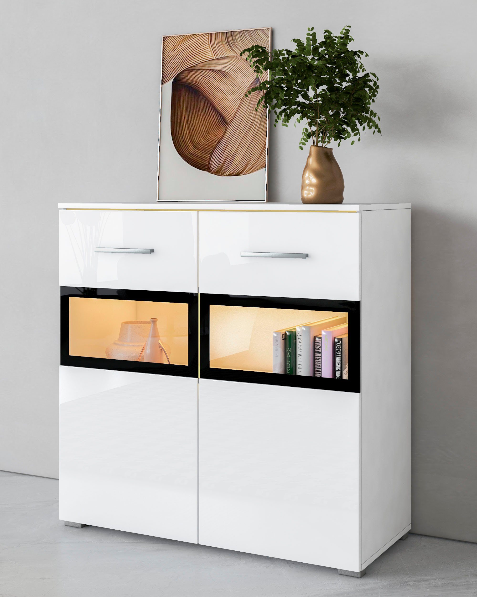 Helvetia Sideboard Sarah, Breite 91 cm