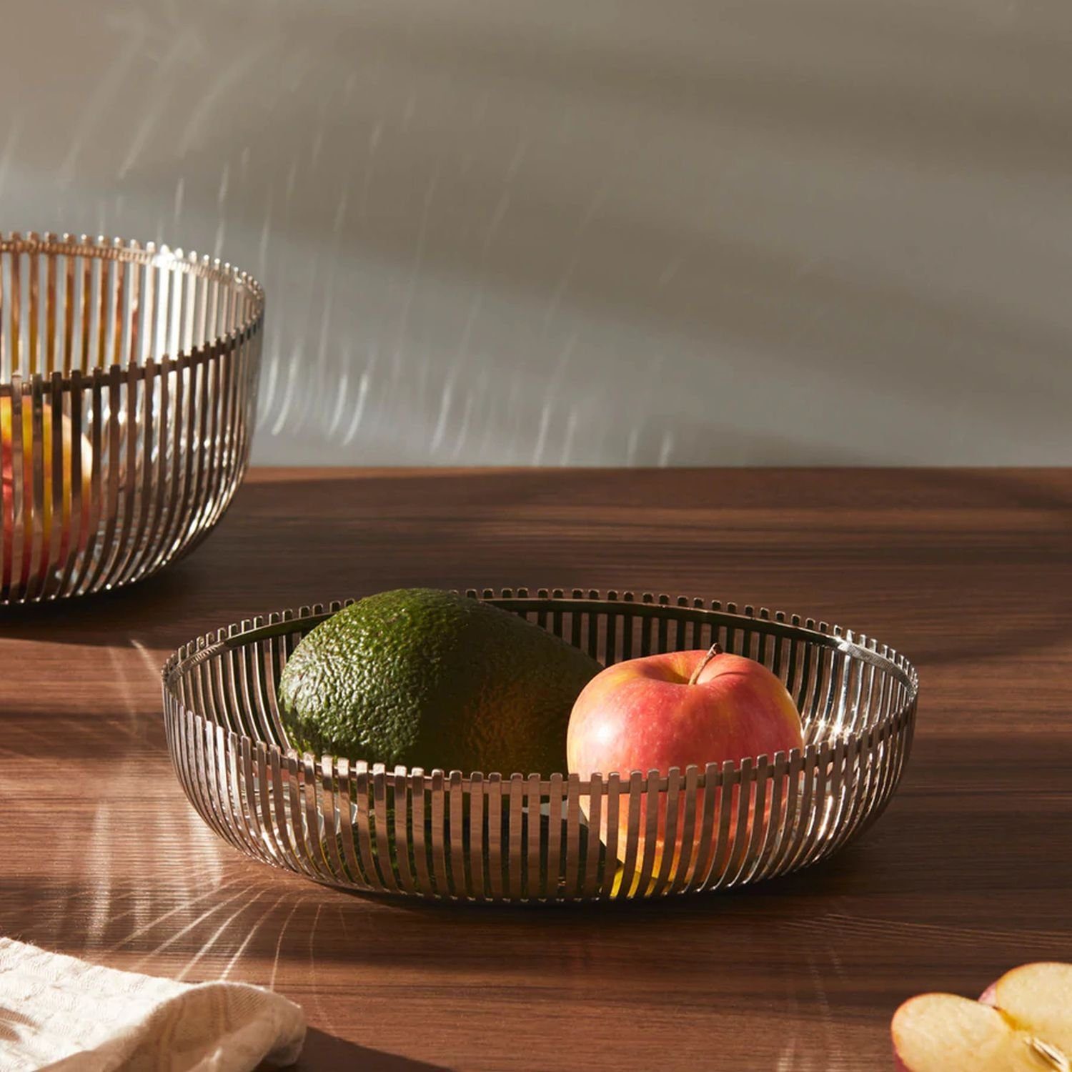 Alessi Brotkorb PCH06/26, Edelstahl