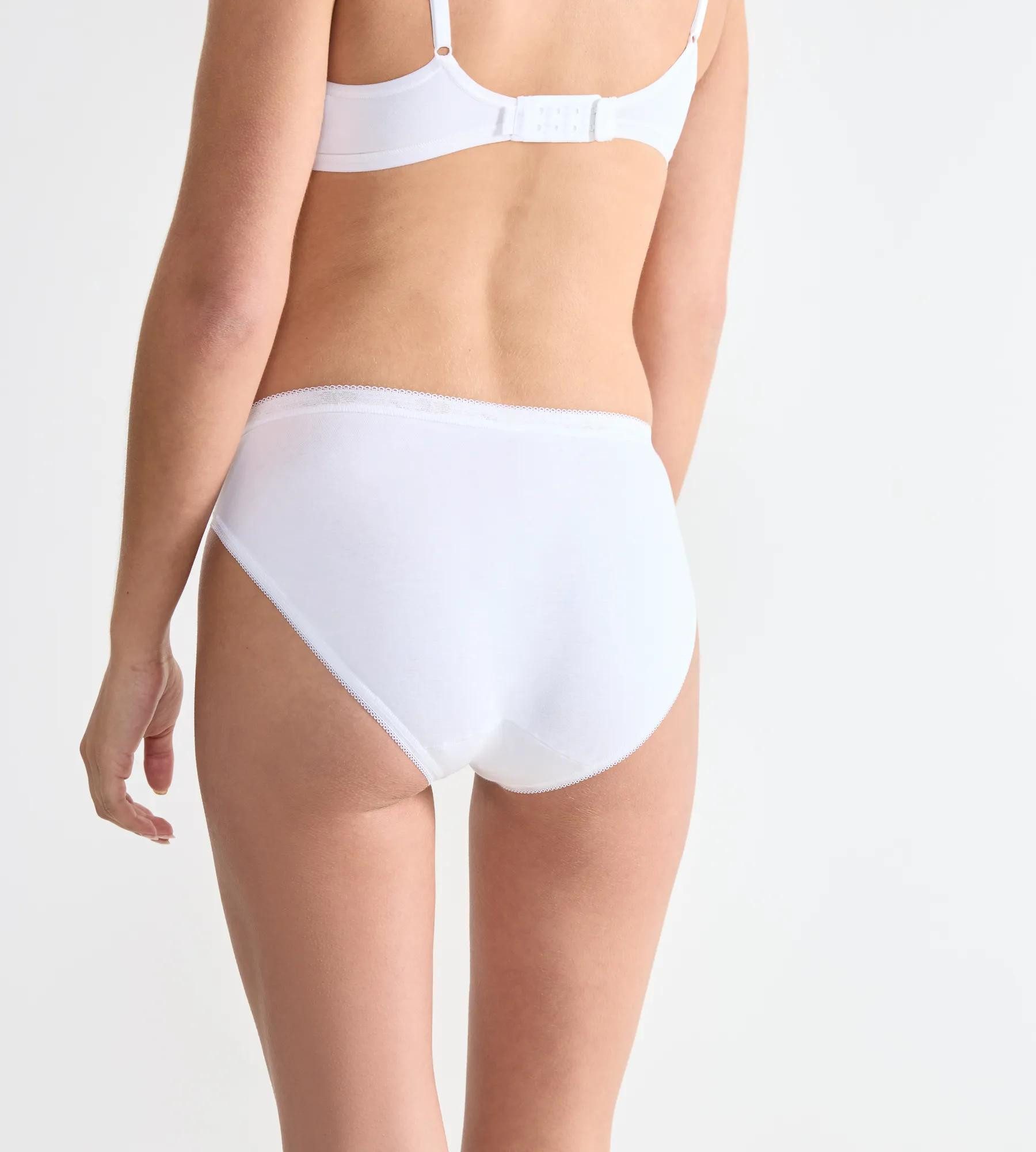sloggi Tai-Slip Basic+ (3er Pack) elastischer Bund, weiche Nähte, Baumwollmischung, atmungsaktiv