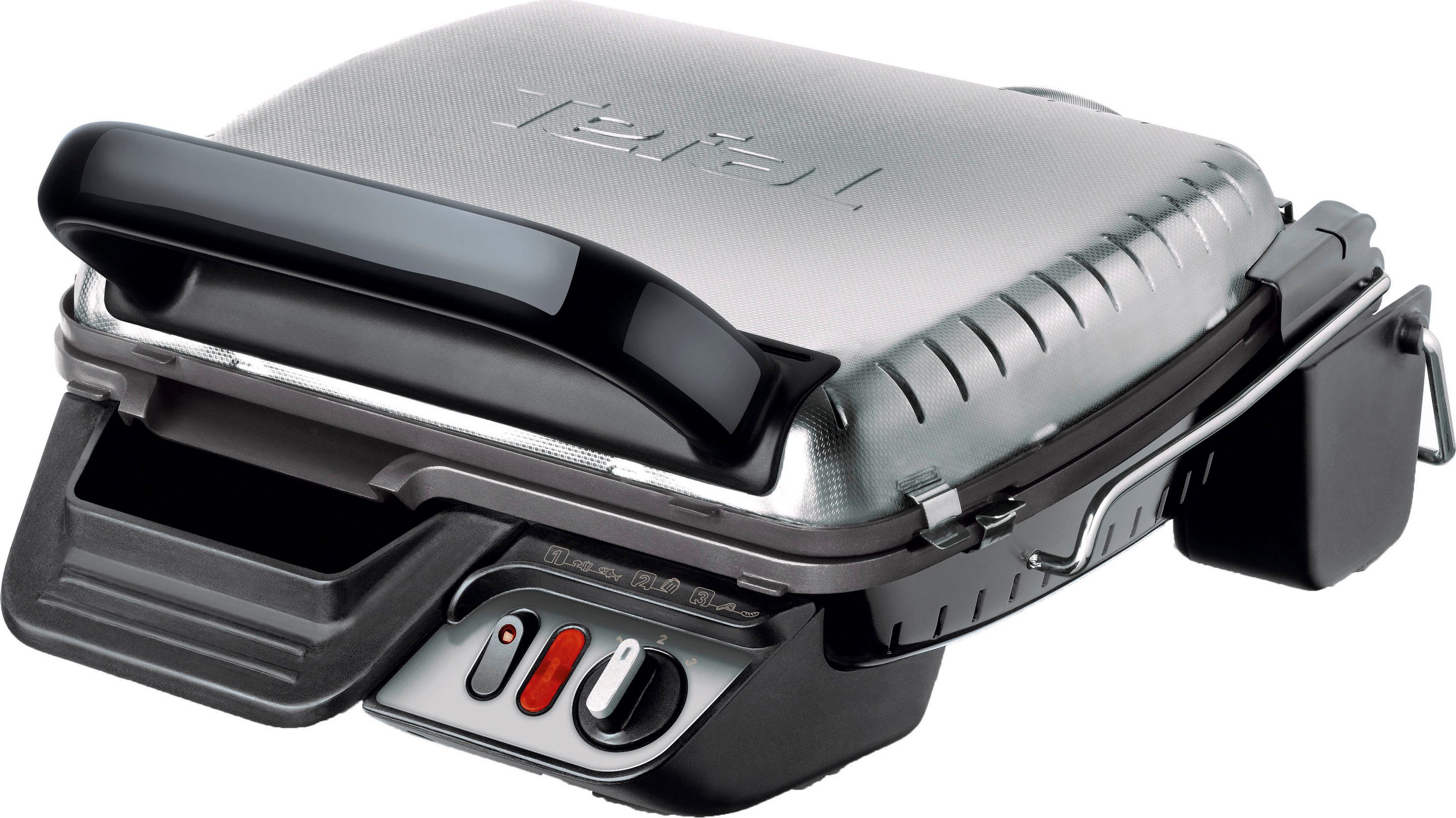 Tefal Kontaktgrill GC3060 3in1, 2000 W, Mit Überback-Funktion, Aufklappbar als Tischgrill/BBQ