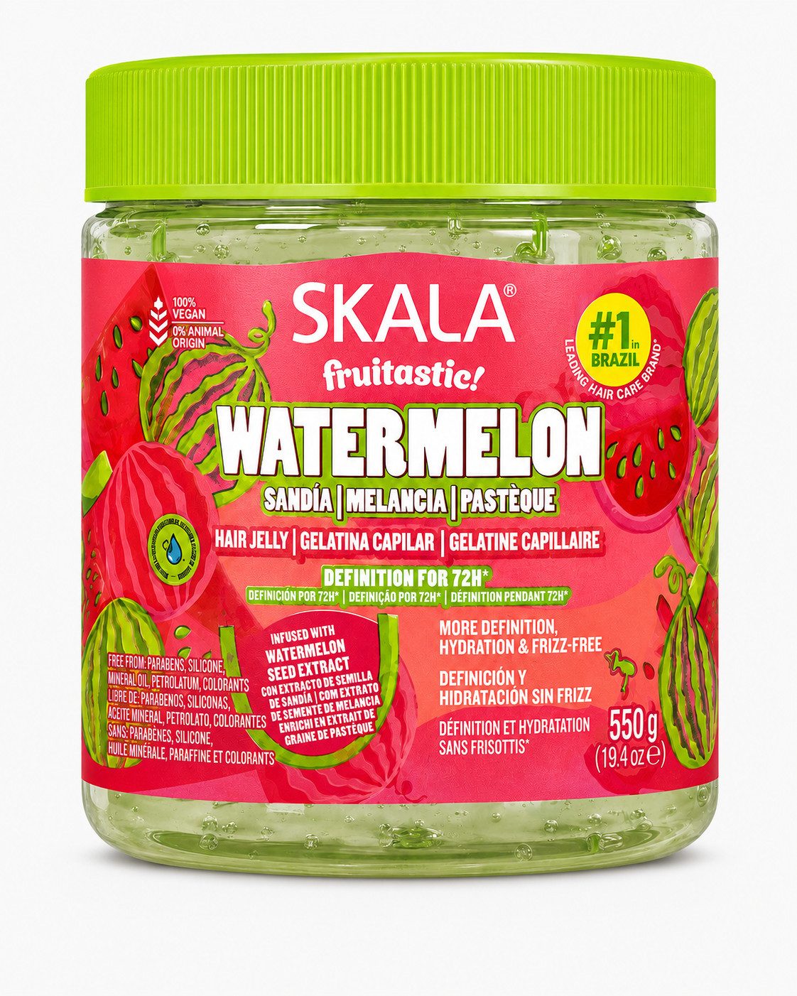 Skala Haargel SKALA Fruitastic Watermelon Hair Jelly - Haargel 550g