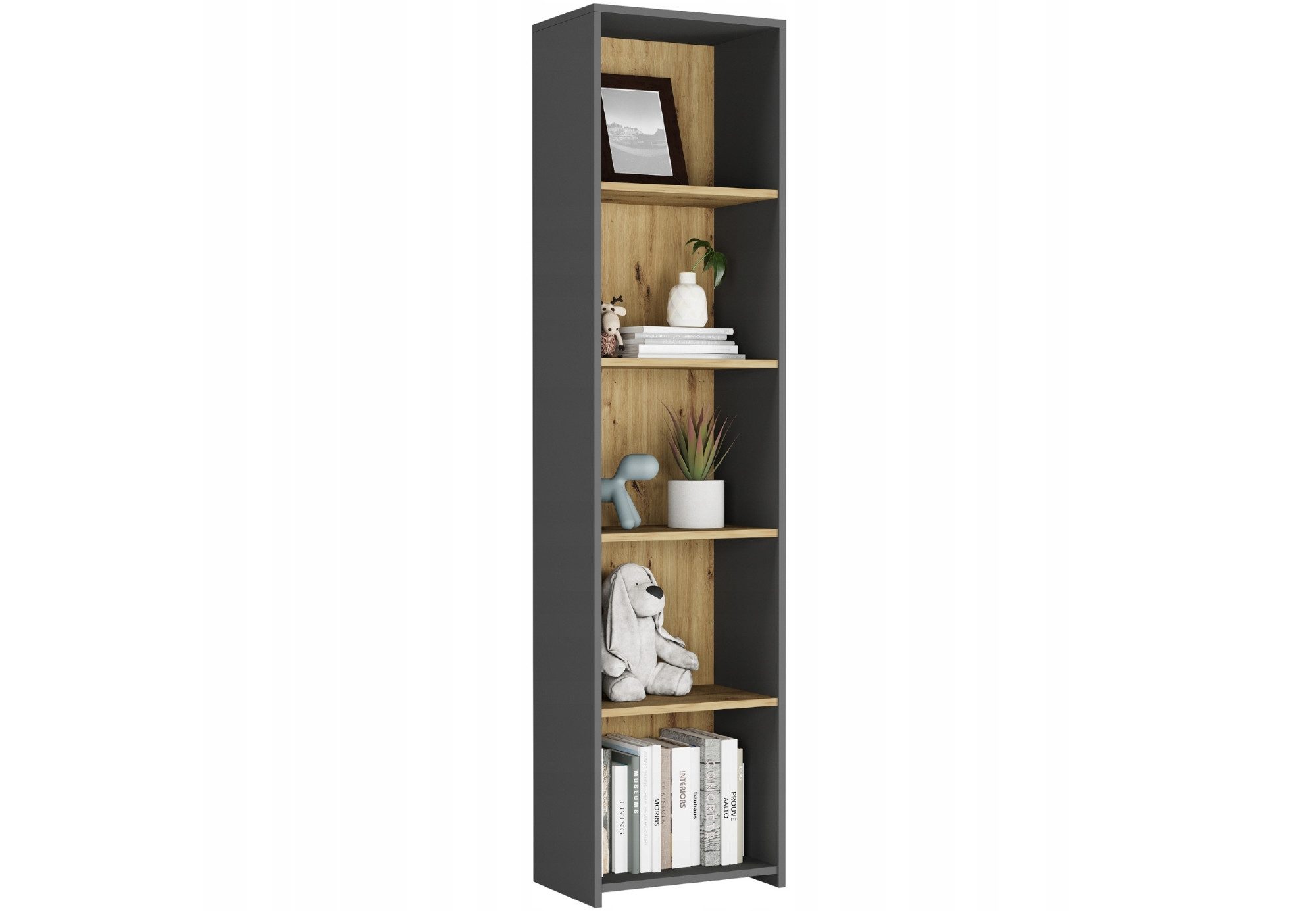 Home Collective Bücherregal mit 4 Ablagen günstig online kaufen