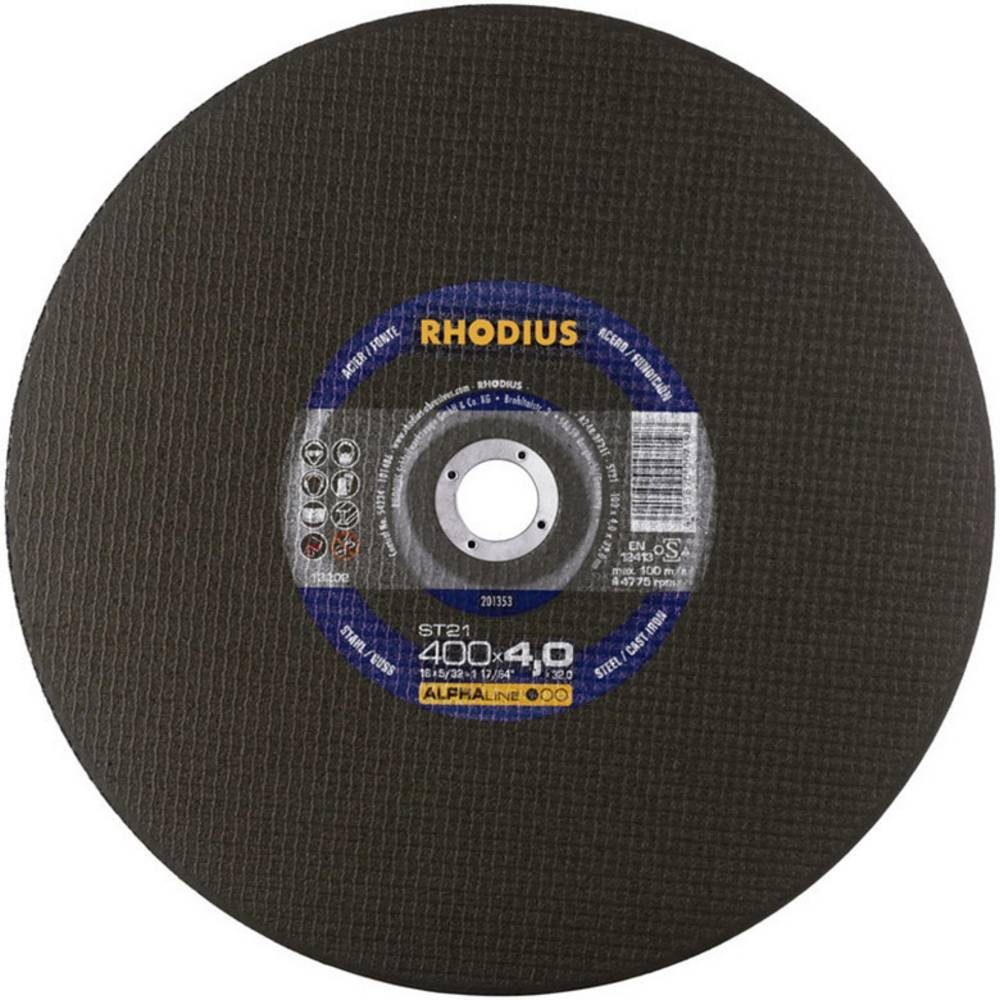 Rhodius Trennscheibe Stationäre Trennscheibe 400 x 4.0 x 32.0 mm 201353