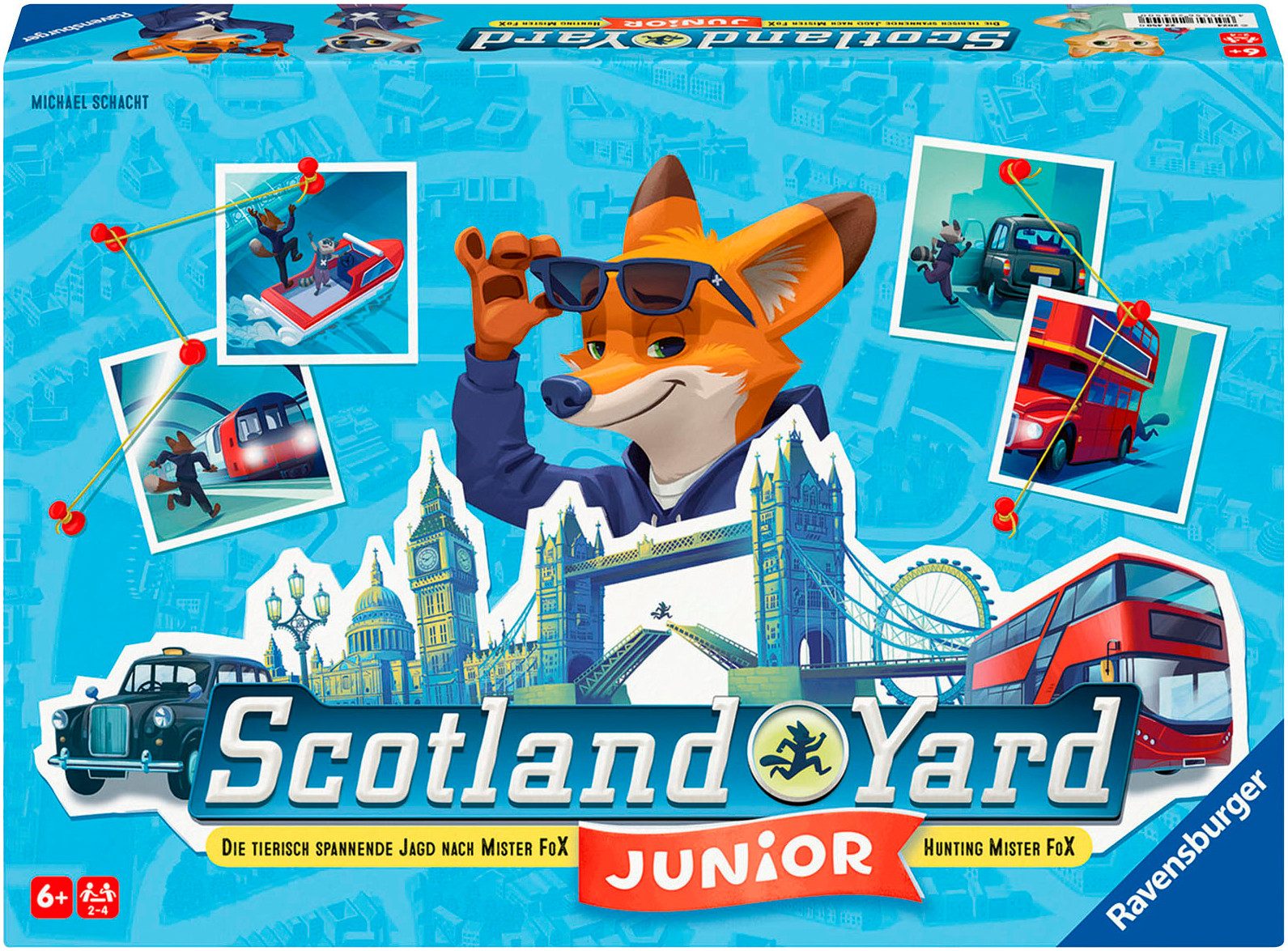 Ravensburger Spiel Scotland Yard Junior, Made in Europe