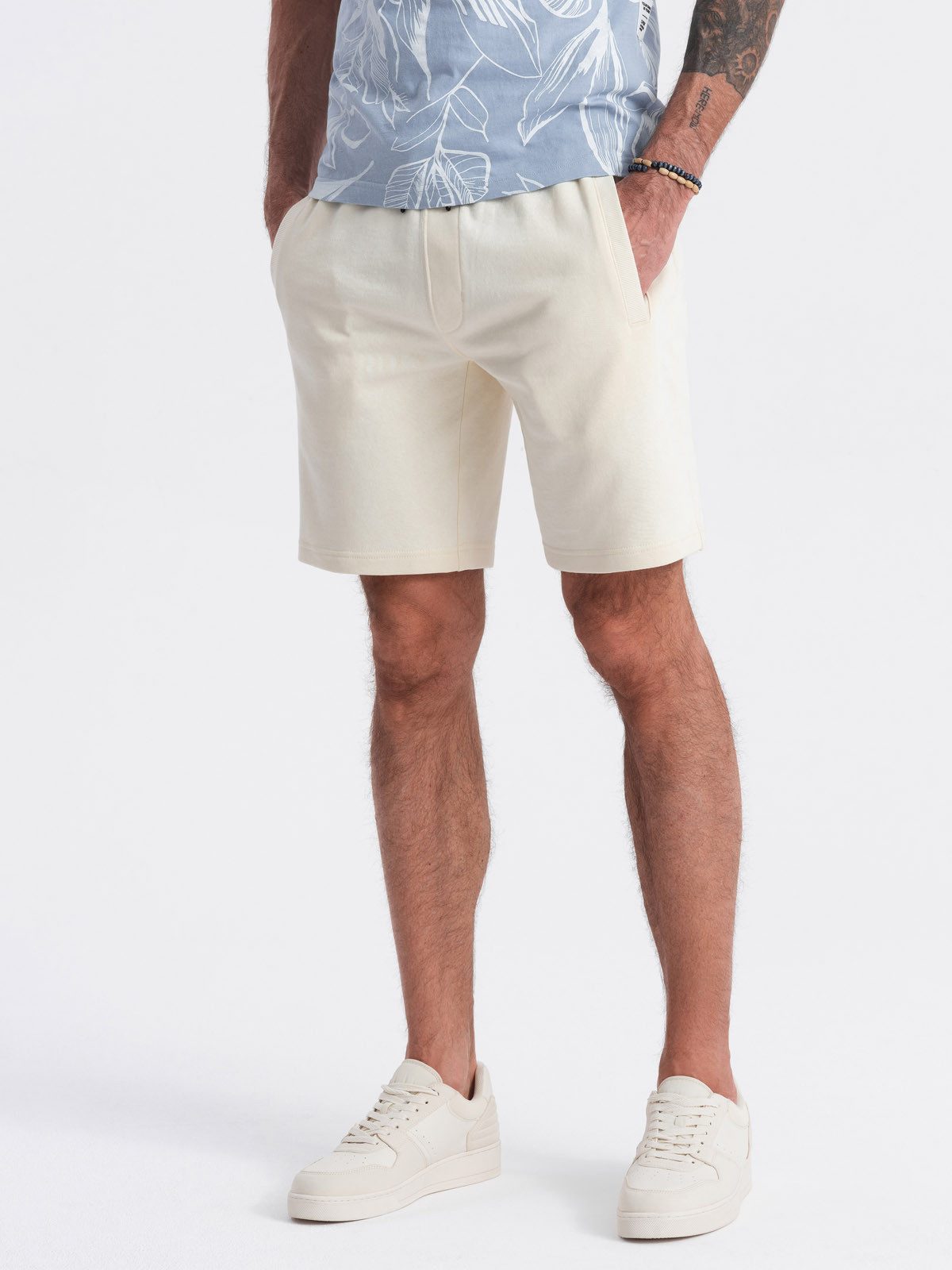 OMBRE Sweatshorts Herrenshorts aus Strick mit günstig online kaufen