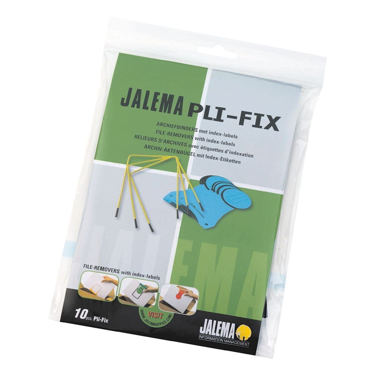 JALEMA Abheftstreifen Pli-Fix, mit Beschriftungsetiketten