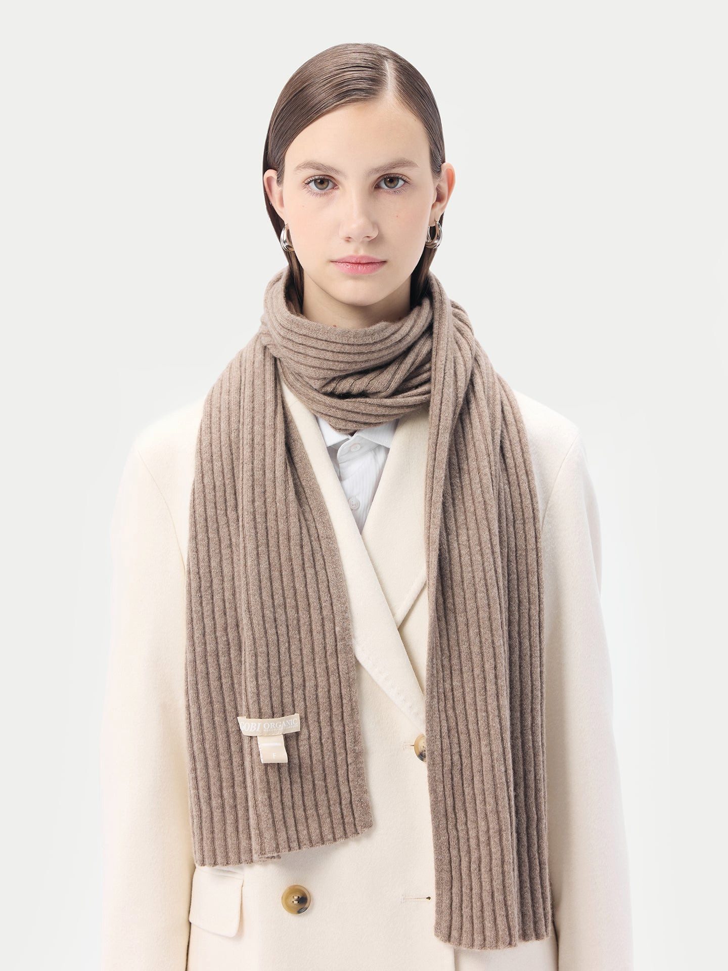 GOBI Cashmere Strickschal Rippstrick Schal aus günstig online kaufen