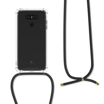 kwmobile Handyhülle Necklace Case für LG G6, Hülle Silikon mit Handykette - Band Handyhülle