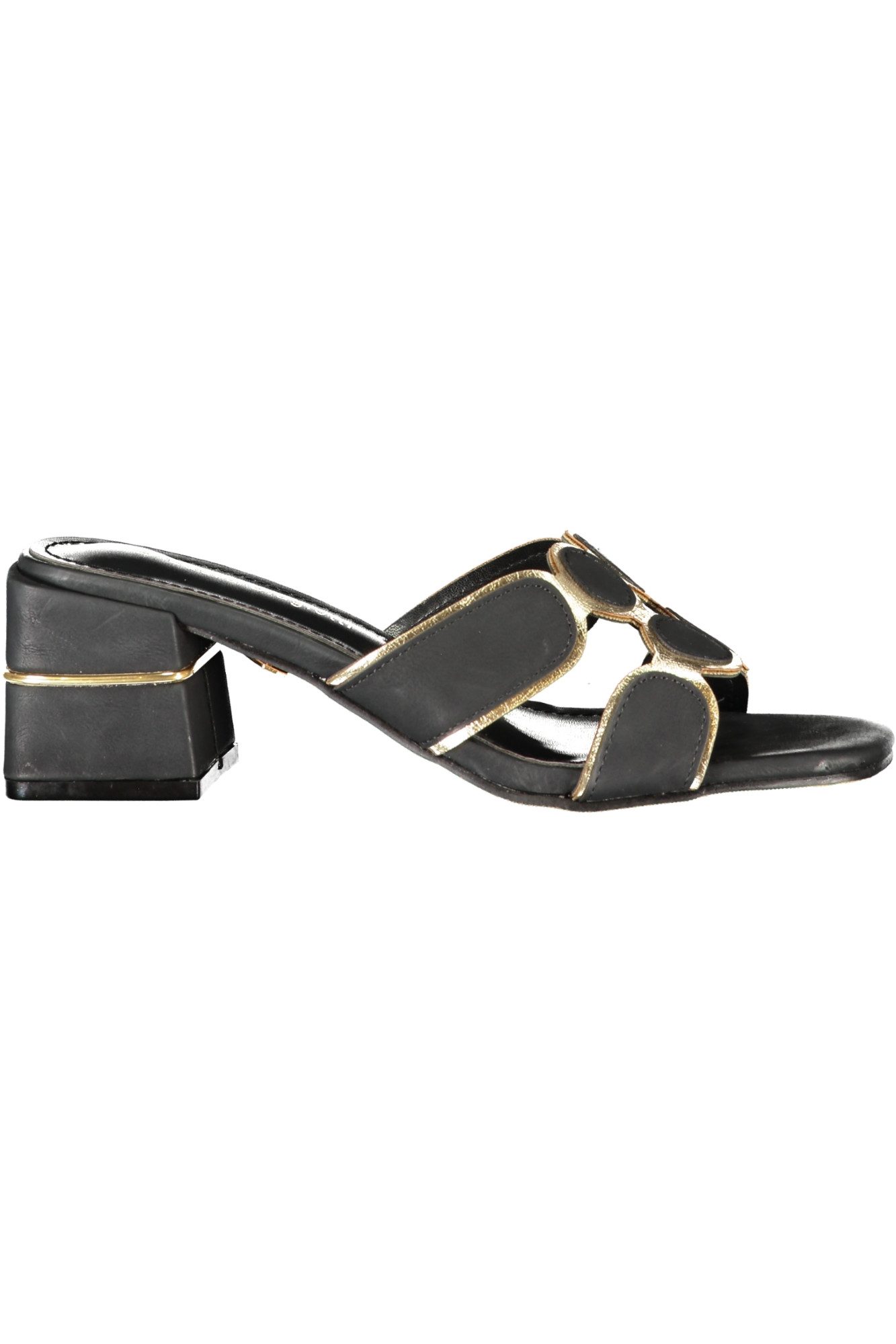 Laura Biagiotti Zehentrenner Elegante Damensandalen in Schwarz mit 5 cm Absatz