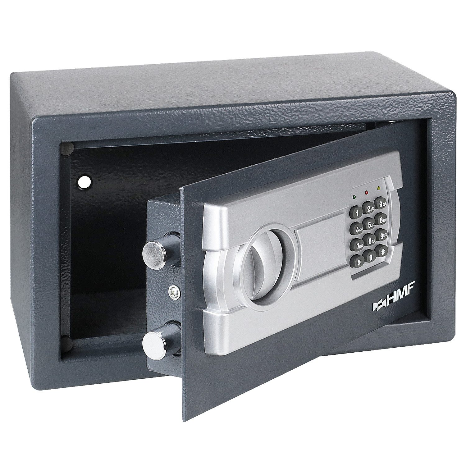 HMF Möbeltresor Safe Tresor für Zuhause Hotel oder Büro Möbeltresor mit Zahlenschloss, für DIN A5 Dokumente, 31 x 20 x 20 cm, Anthrazit