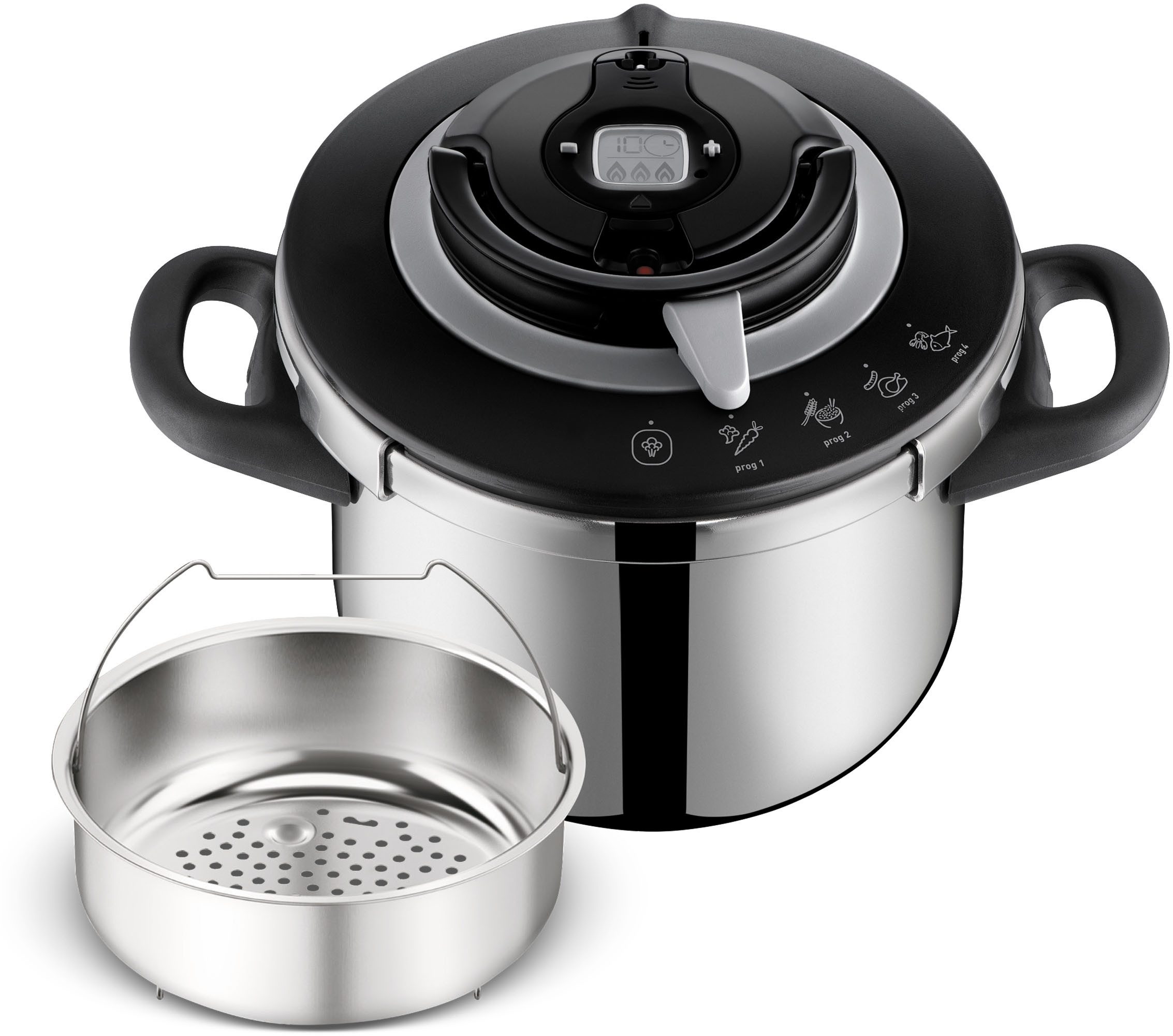Schnellkochtopf Clipso+ CHEF, 6 Liter Dampfkochtopf