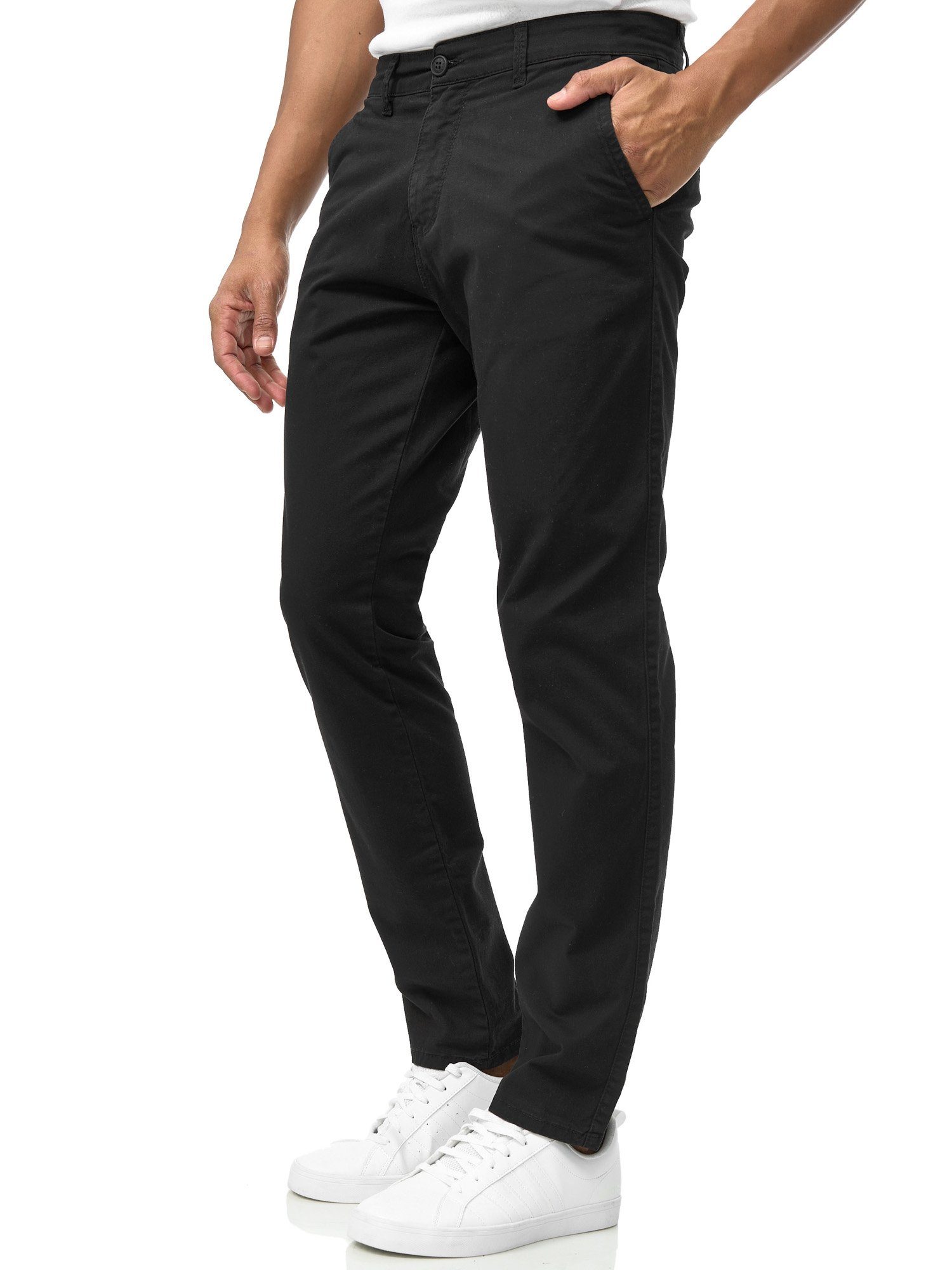 D'MARO Chinohose 308 Slim Fit Herren Chinohose ORGANIC COTTON