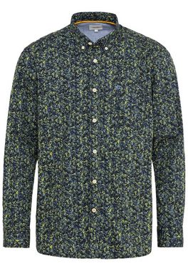 camel active Langarmhemd mit Allover-Print Button-Down