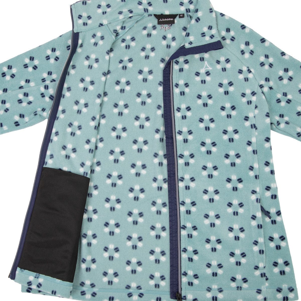 Schöffel Fleecejacke Balisalp Damen Strickjacke, Übergangsjacke, Sweatjacke, Outdoorjacke, Wanderjacke